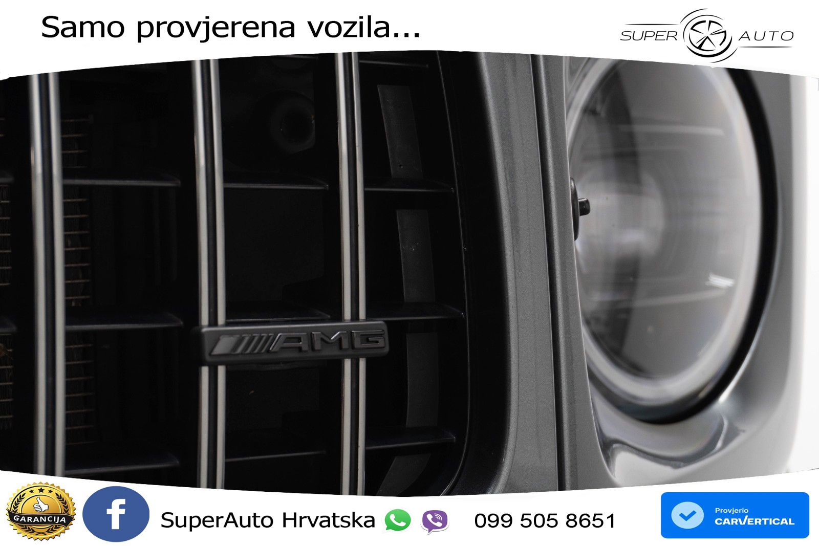 Mercedes AMG G 63 Long V8 (585 KS) 4MATIC 9G-TRONIC AMG SPEEDSHIFT PLUS Superior LED+GR SJED+ACC