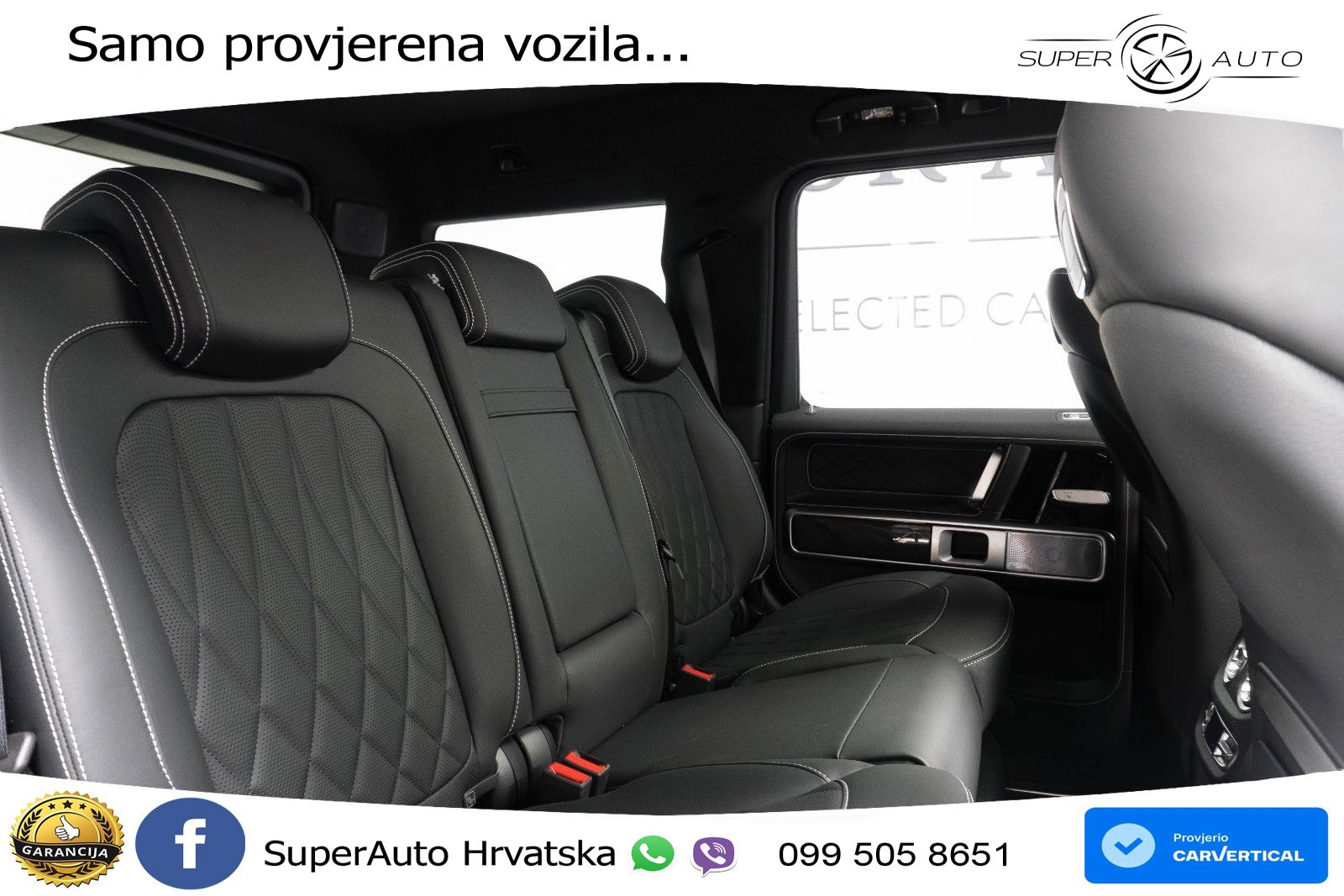 Mercedes AMG G 63 Long V8 (585 KS) 4MATIC 9G-TRONIC AMG SPEEDSHIFT PLUS Superior LED+GR SJED+ACC