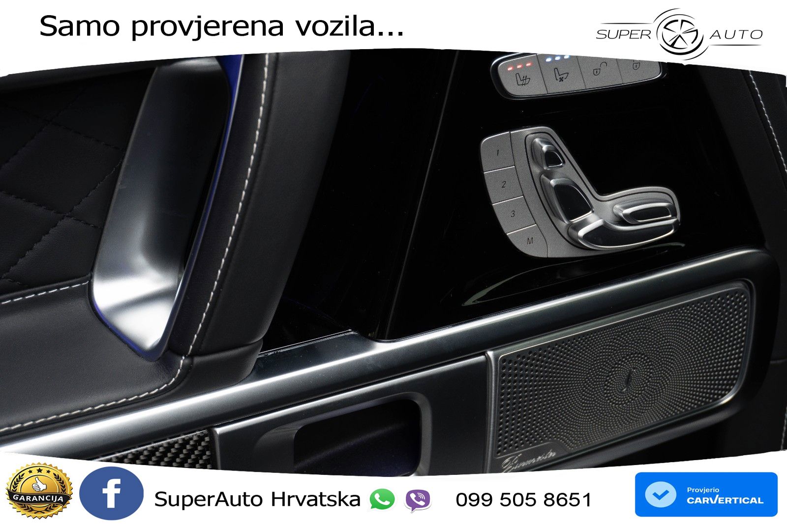 Mercedes AMG G 63 Long V8 (585 KS) 4MATIC 9G-TRONIC AMG SPEEDSHIFT PLUS Superior LED+GR SJED+ACC