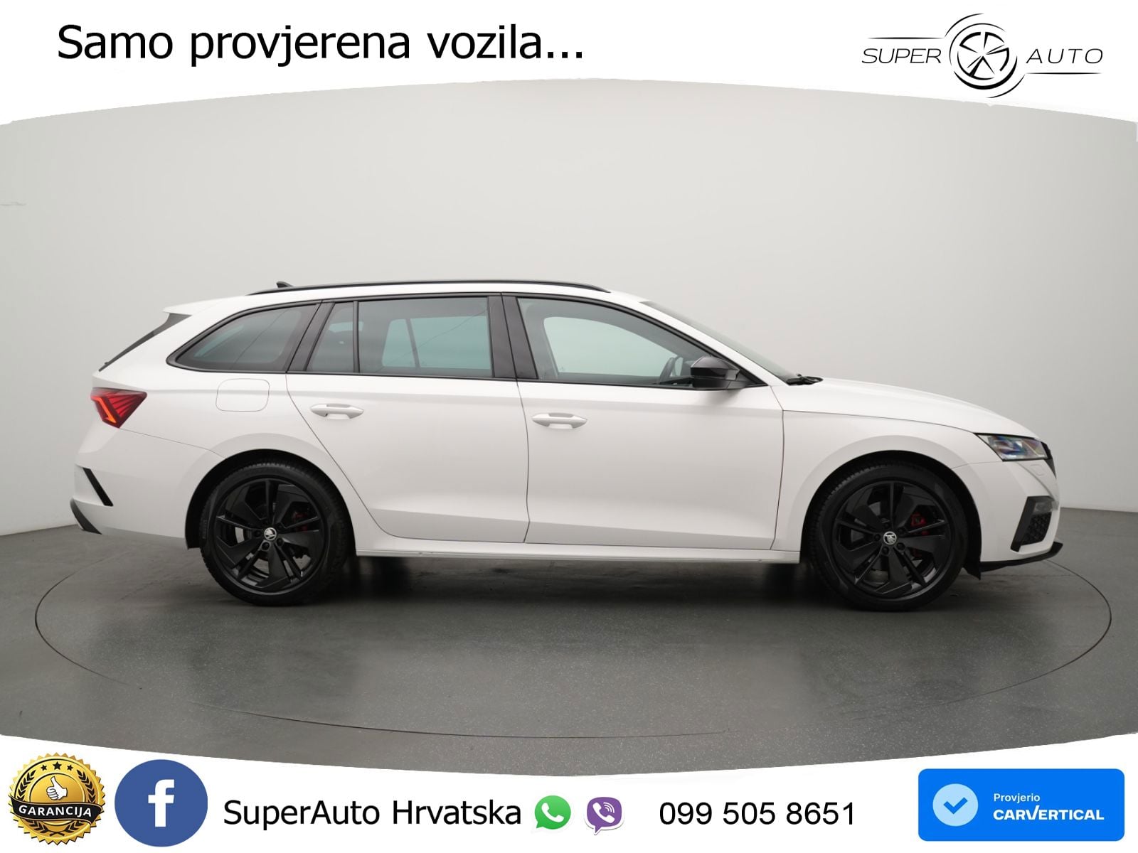 Škoda Octavia Combi RS 2.0 TDI (200 KS) 4x4 DSG LED+GR SJED+ACC