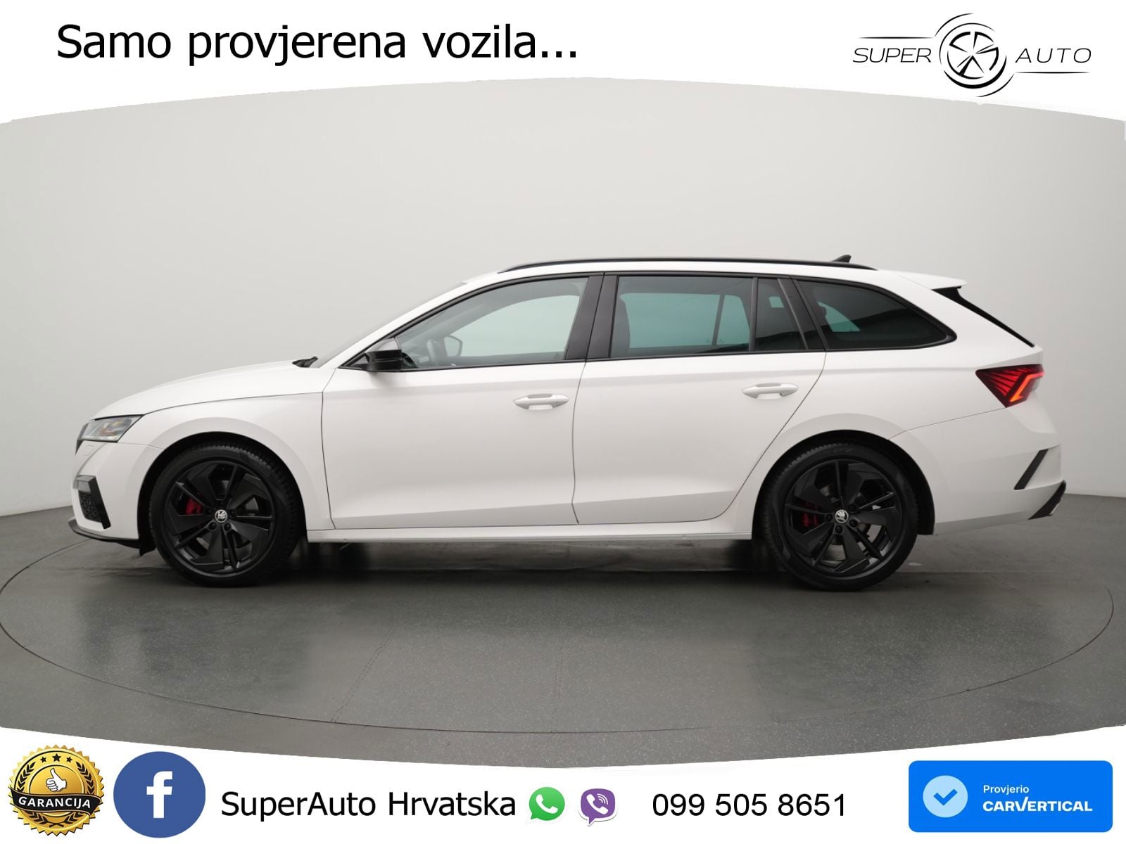 Škoda Octavia Combi RS 2.0 TDI (200 KS) 4x4 DSG LED+GR SJED+ACC