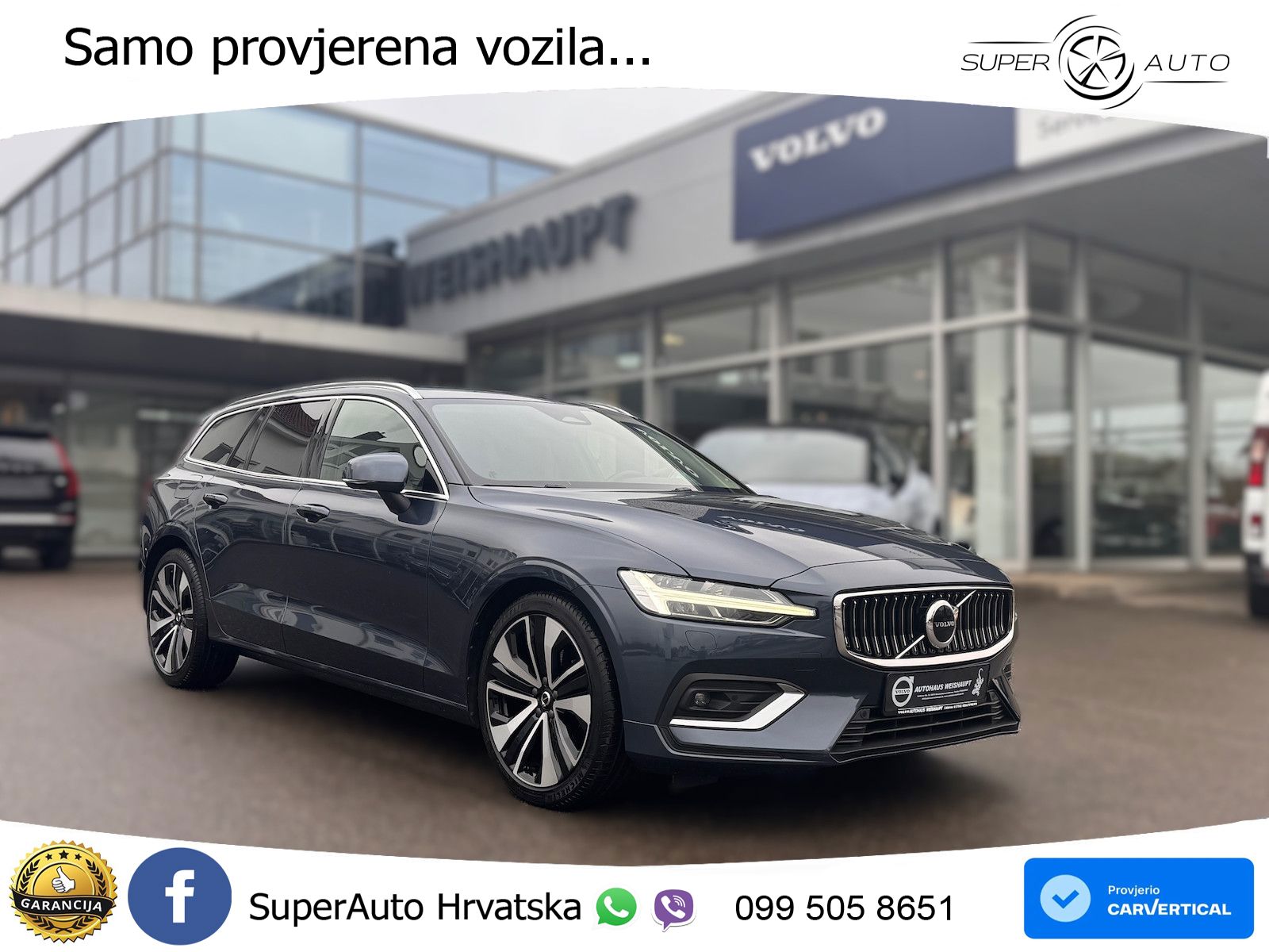 Volvo V60 2.0 B4 Diesel Geartronic LED+GR SJED+ACC