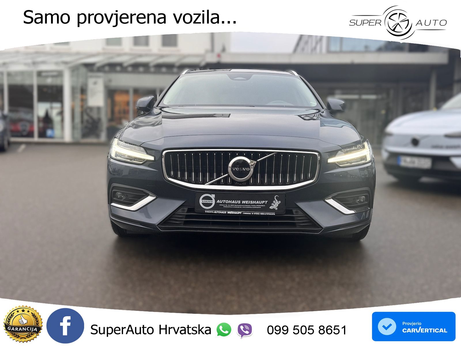 Volvo V60 2.0 B4 Diesel Geartronic LED+GR SJED+ACC
