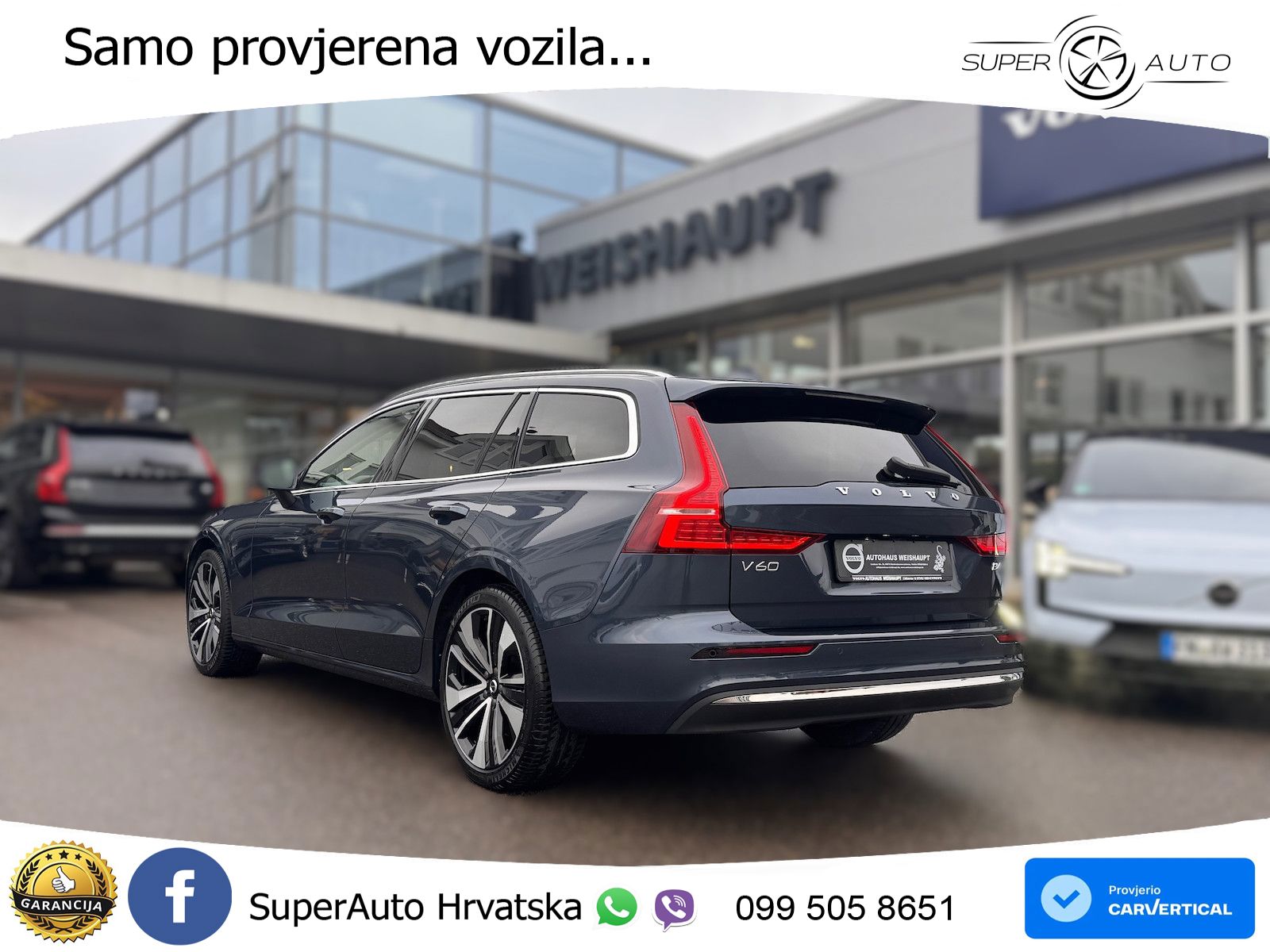 Volvo V60 2.0 B4 Diesel Geartronic LED+GR SJED+ACC