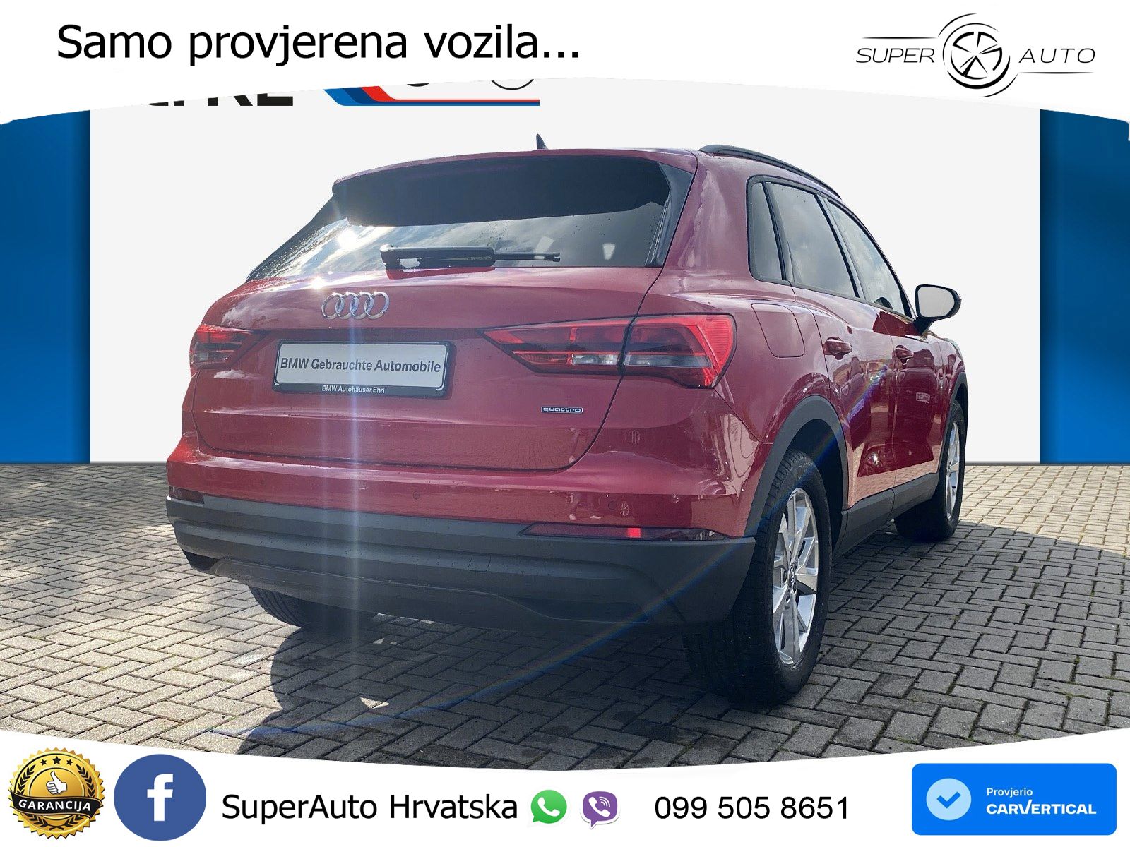 Audi Q3 40 TFSI (190 KS) quattro S tronic