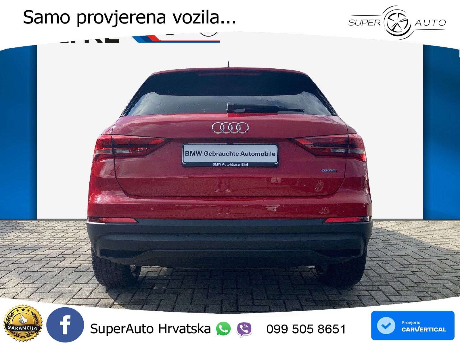 Audi Q3 40 TFSI (190 KS) quattro S tronic