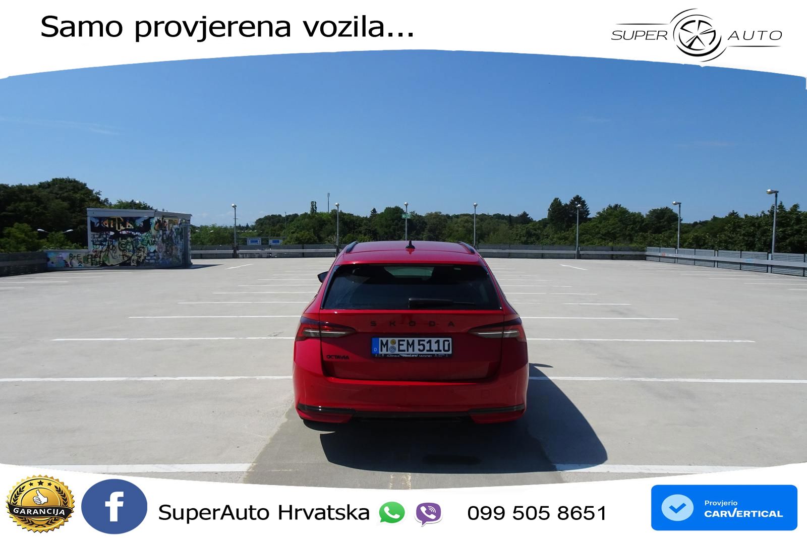 Škoda Octavia Combi 2.0 TDI (150 KS) DSG SportLine LED+GR SJED+ACC