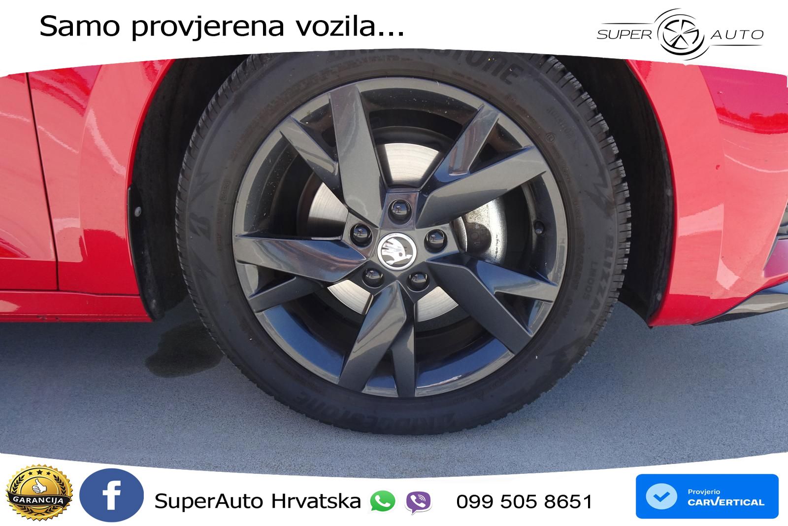 Škoda Octavia Combi 2.0 TDI (150 KS) DSG SportLine LED+GR SJED+ACC