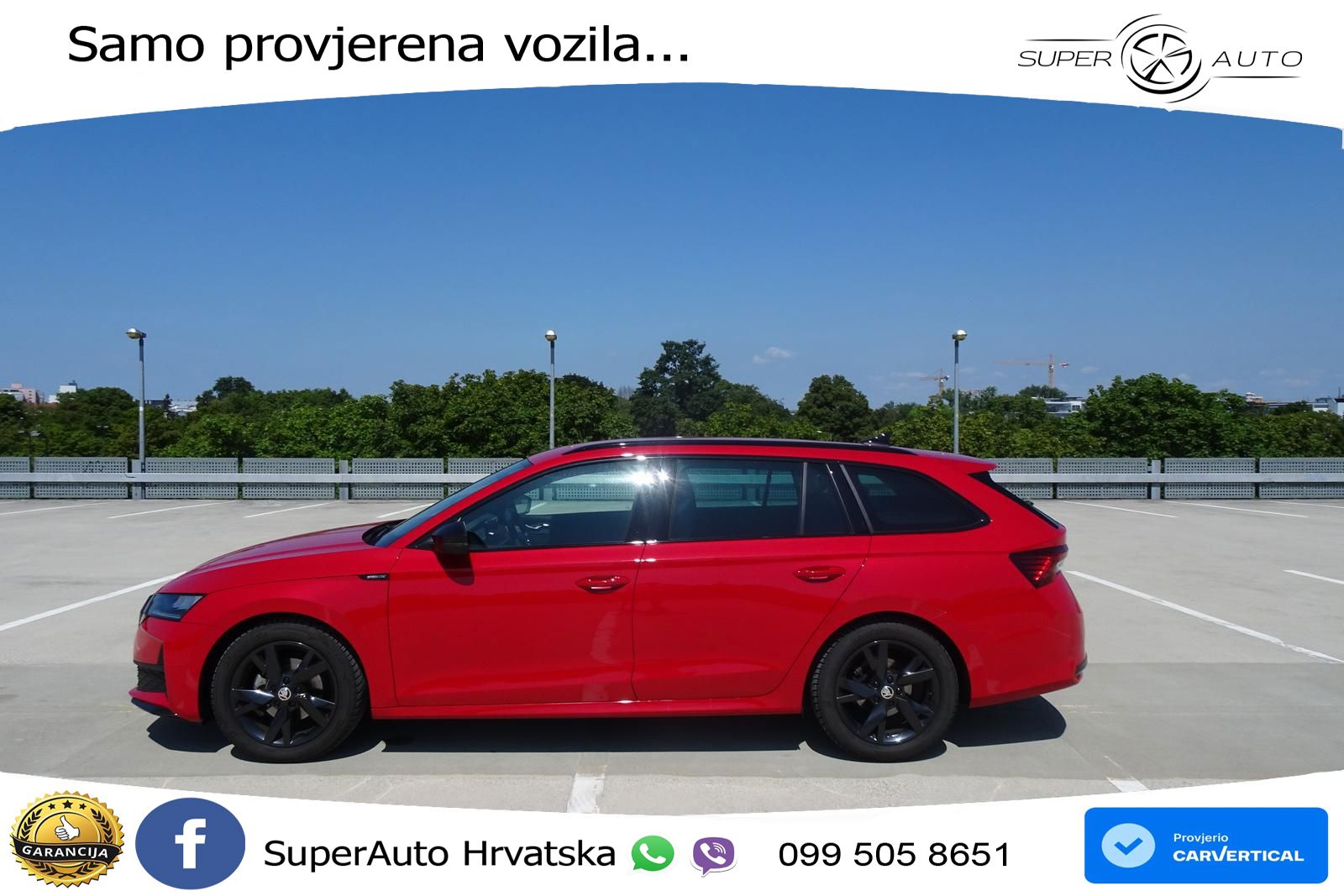 Škoda Octavia Combi 2.0 TDI (150 KS) DSG SportLine LED+GR SJED+ACC