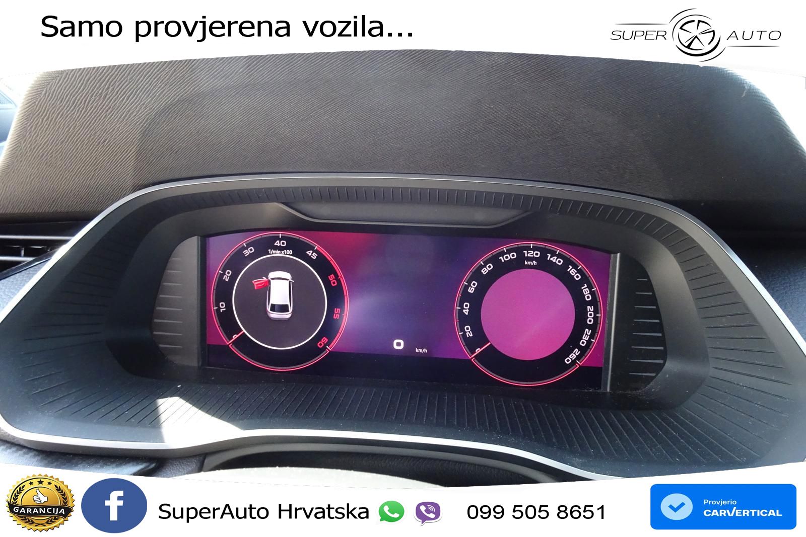 Škoda Octavia Combi 2.0 TDI (150 KS) DSG SportLine LED+GR SJED+ACC