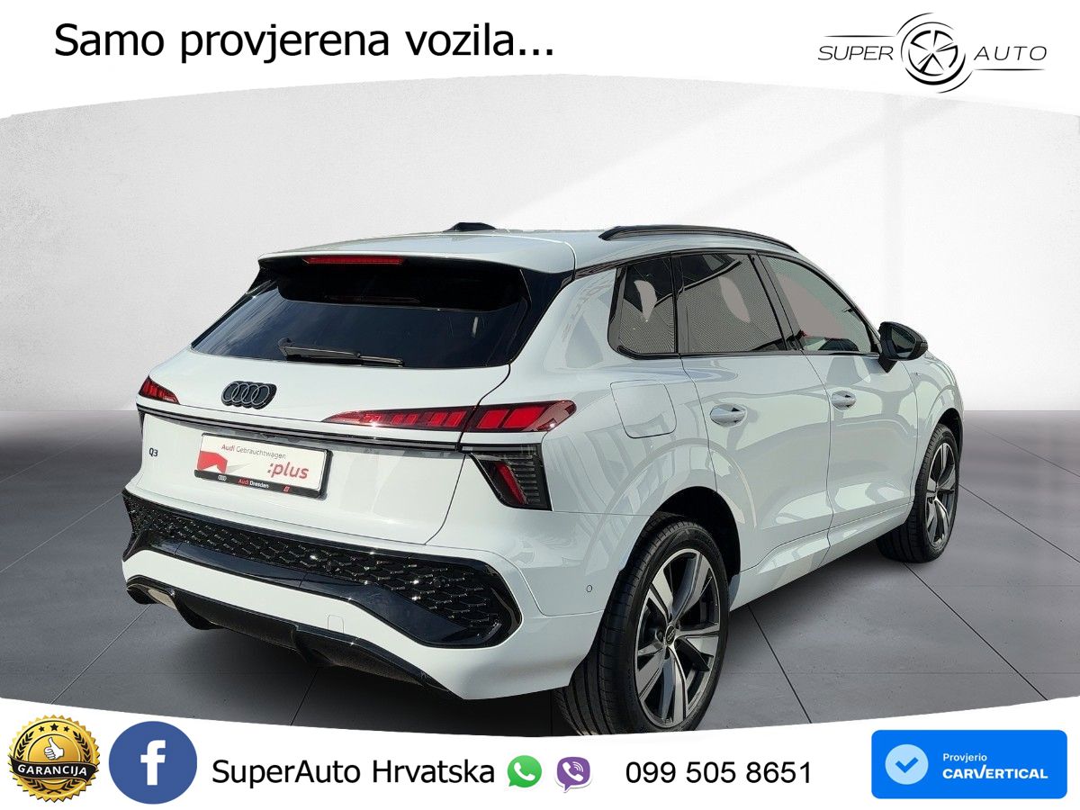 Audi Q3 1.5 TFSI (150 KS) S tronic LED+GR SJED+ACC
