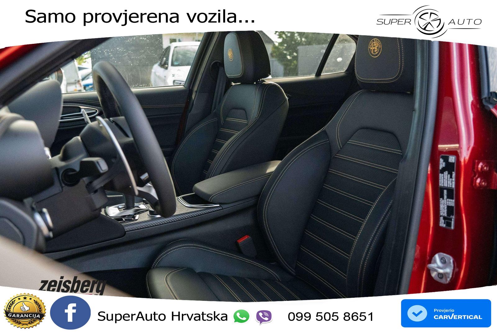 Alfa Romeo Giulia Quadrifoglio 2.9 V6 Bi-Turbo (520 KS) Automatic