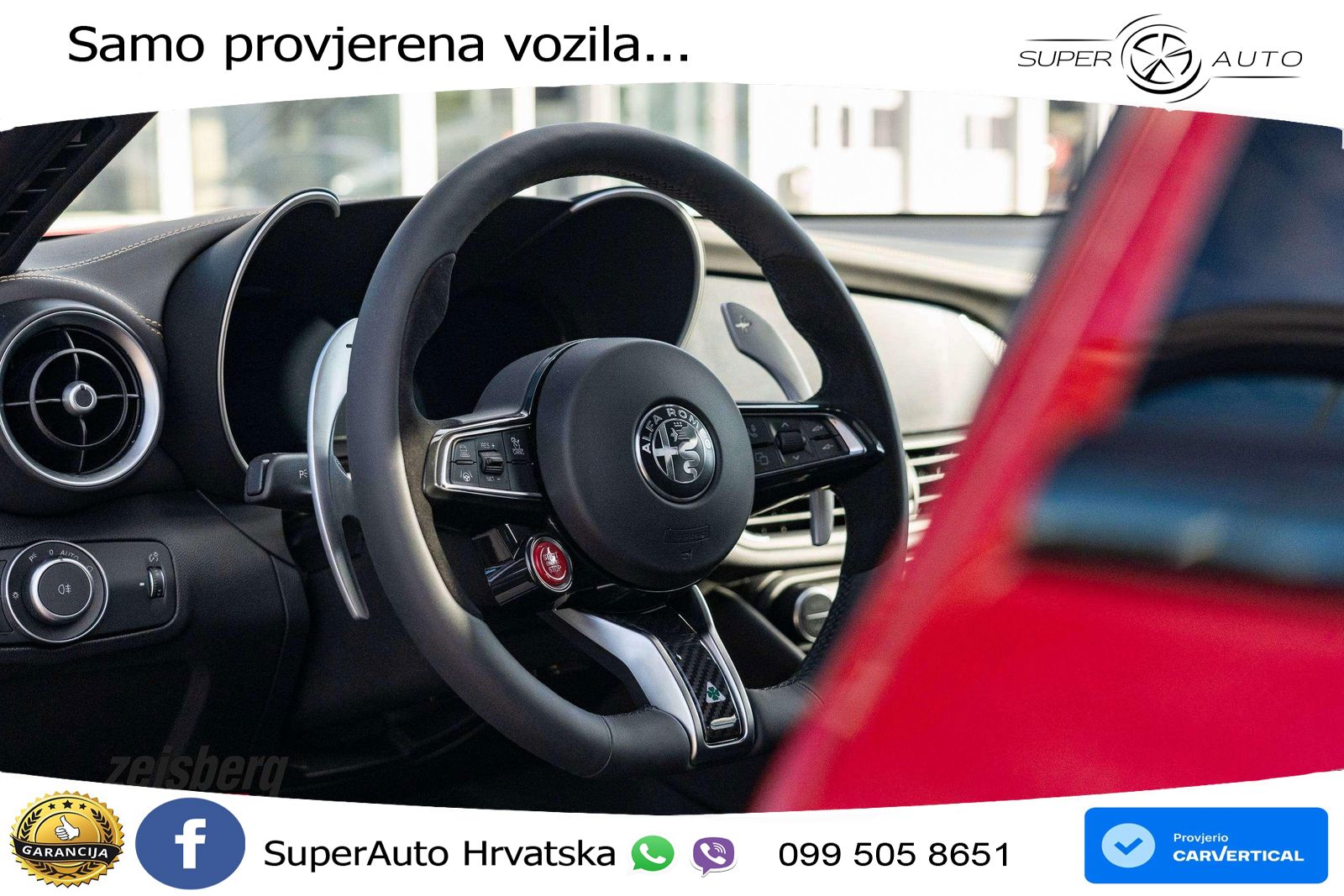 Alfa Romeo Giulia Quadrifoglio 2.9 V6 Bi-Turbo (520 KS) Automatic