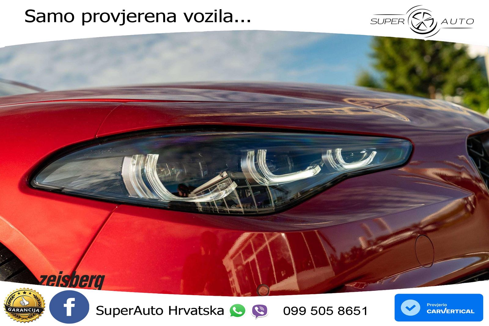 Alfa Romeo Giulia Quadrifoglio 2.9 V6 Bi-Turbo (520 KS) Automatic