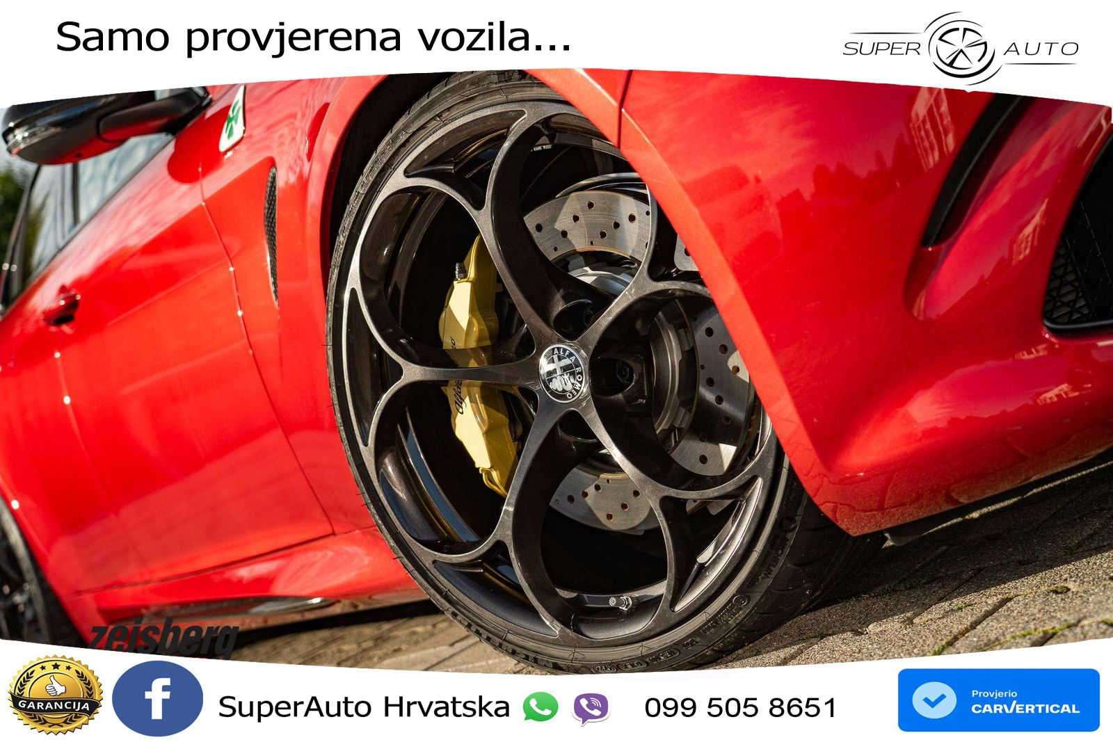 Alfa Romeo Giulia Quadrifoglio 2.9 V6 Bi-Turbo (520 KS) Automatic