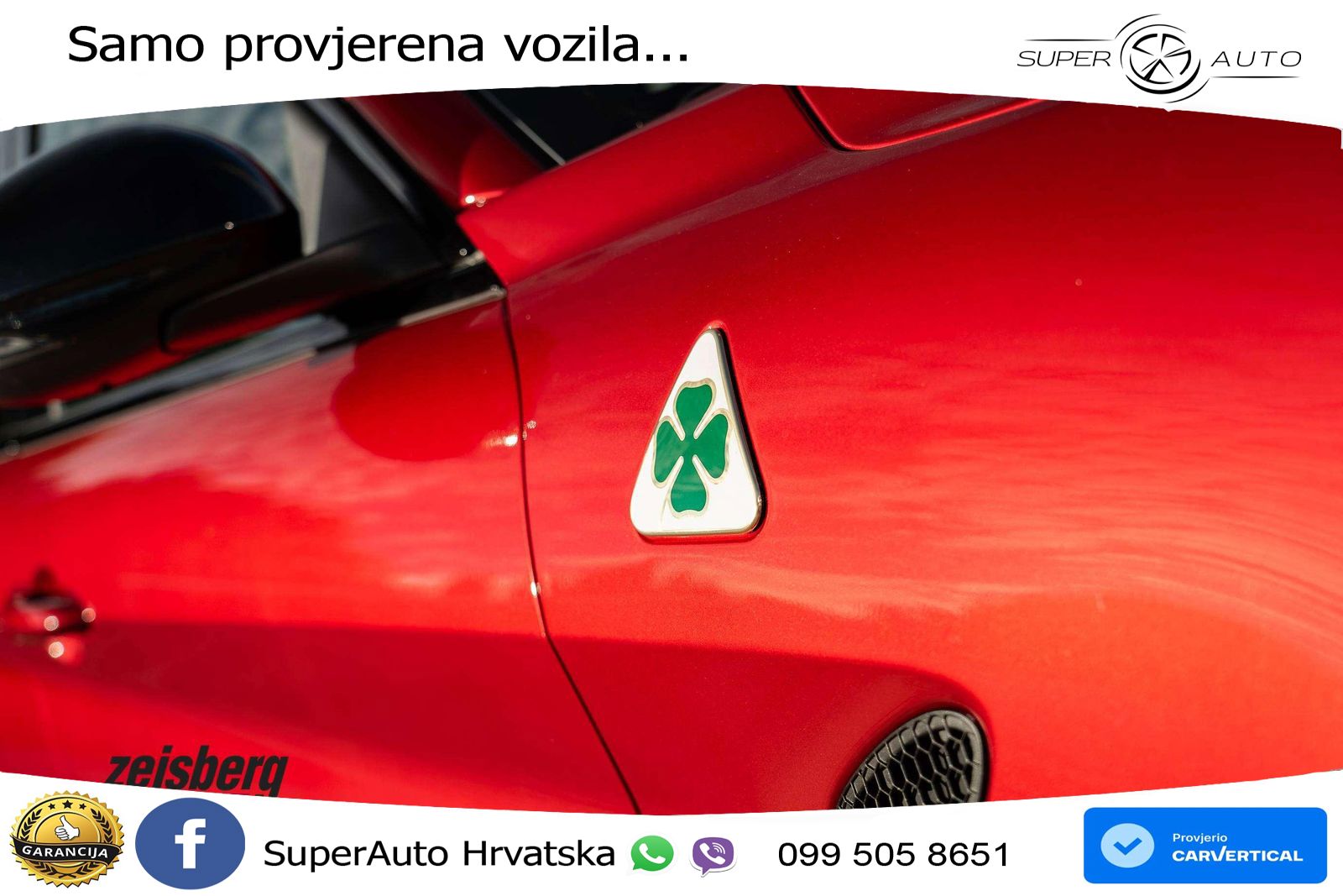 Alfa Romeo Giulia Quadrifoglio 2.9 V6 Bi-Turbo (520 KS) Automatic
