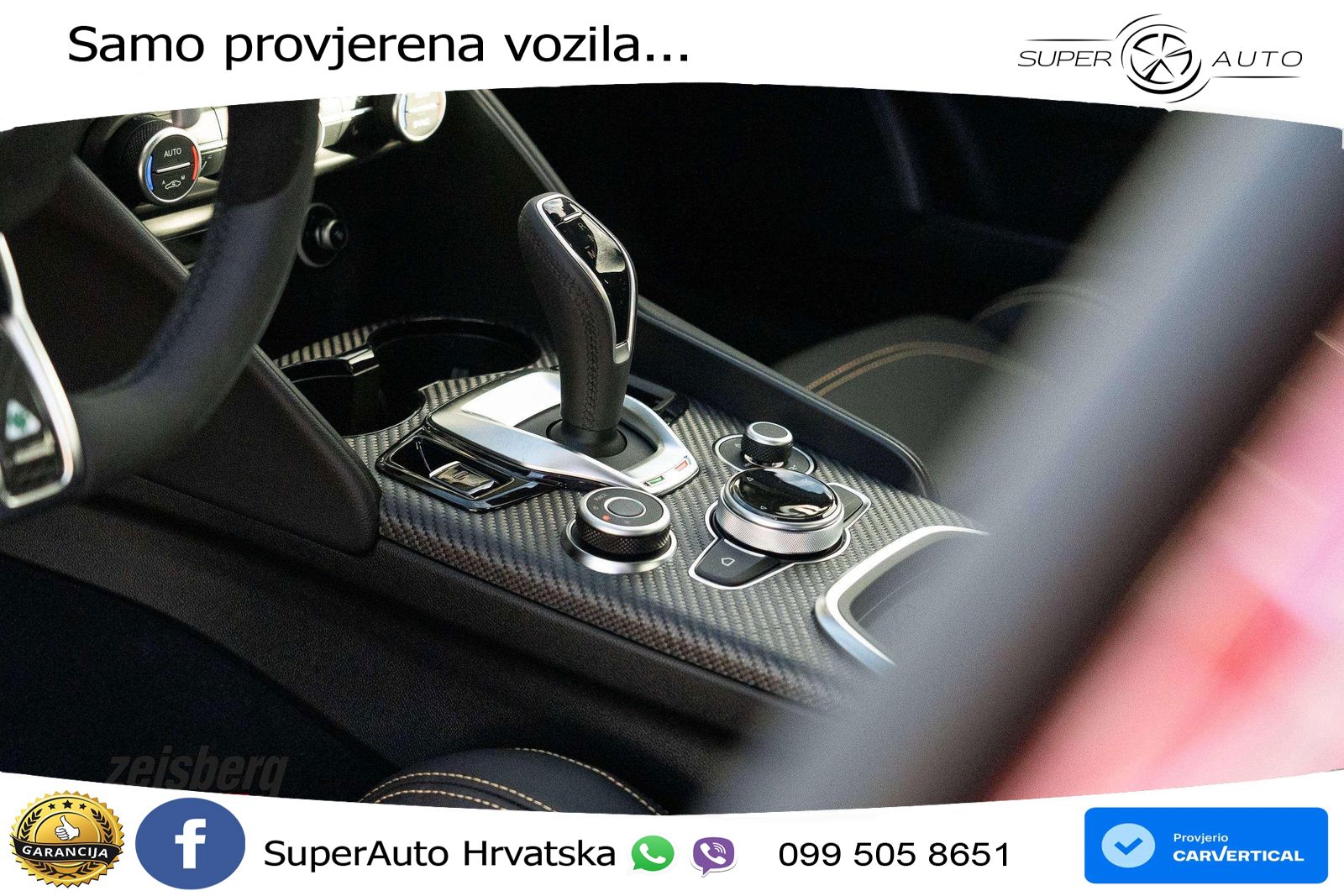 Alfa Romeo Giulia Quadrifoglio 2.9 V6 Bi-Turbo (520 KS) Automatic