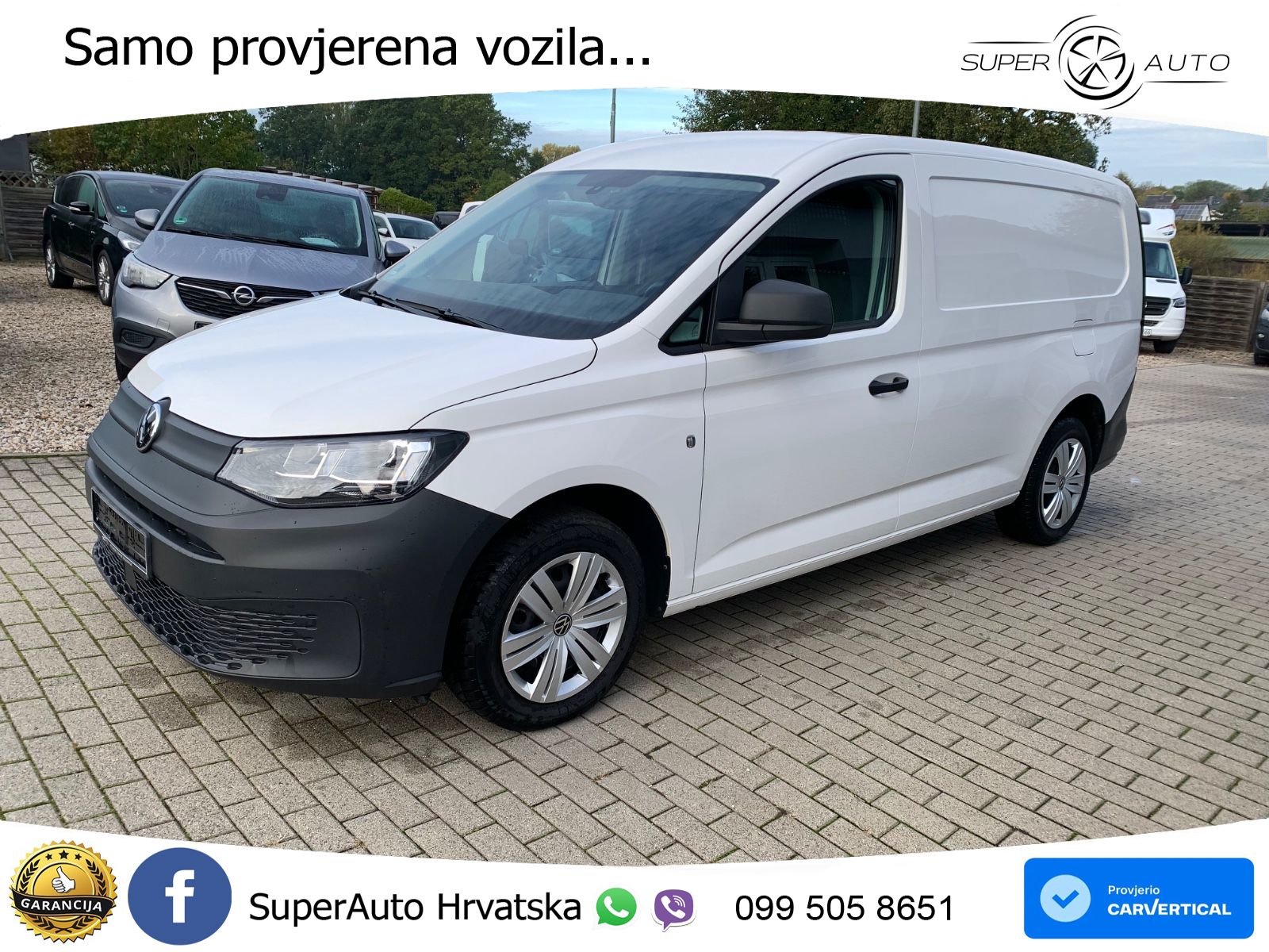 Volkswagen Caddy Cargo EcoProfi Maxi 2.0 TDI Temp PDC 76TKM 122 KS