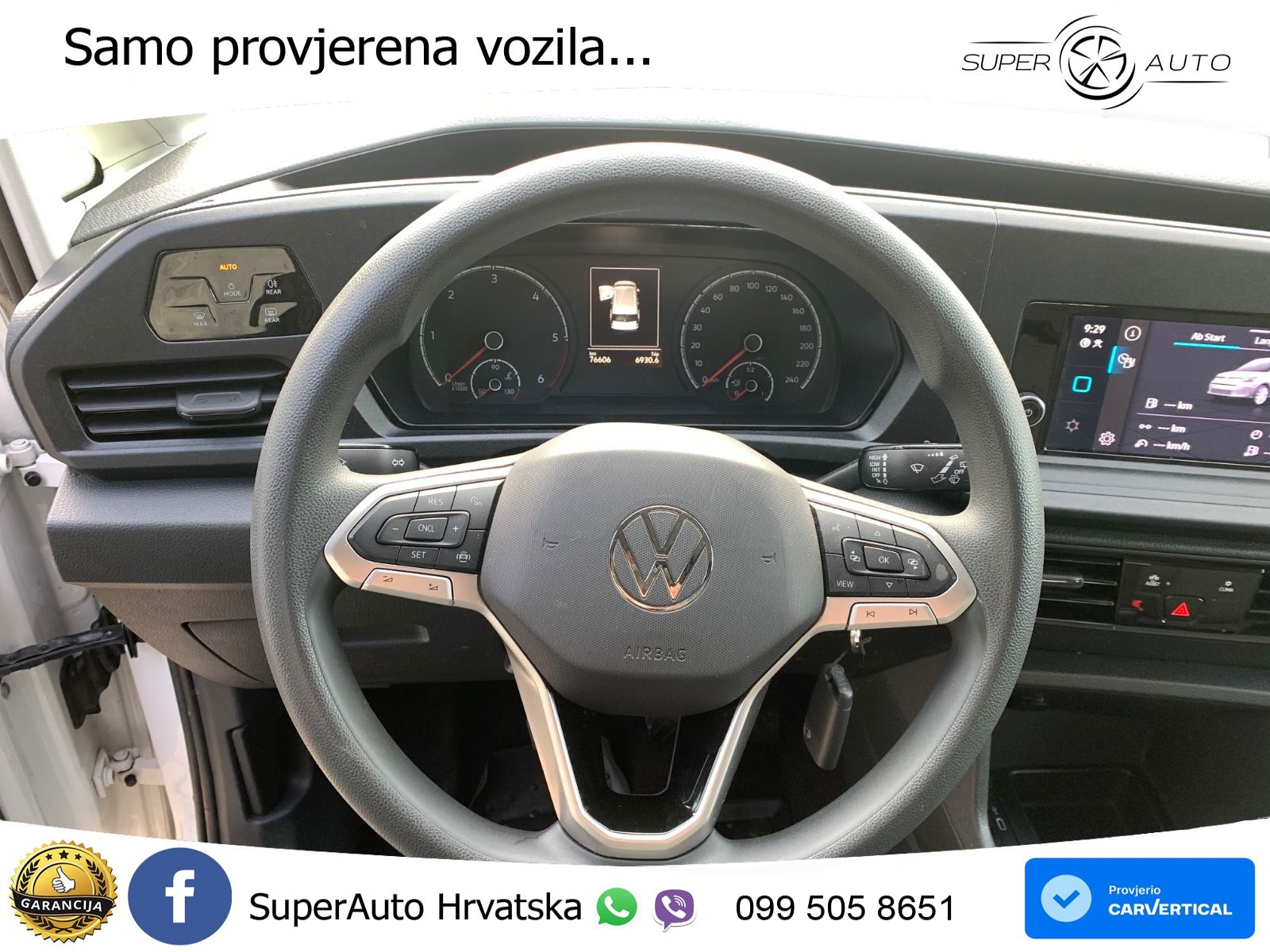 Volkswagen Caddy Cargo EcoProfi Maxi 2.0 TDI Temp PDC 76TKM 122 KS