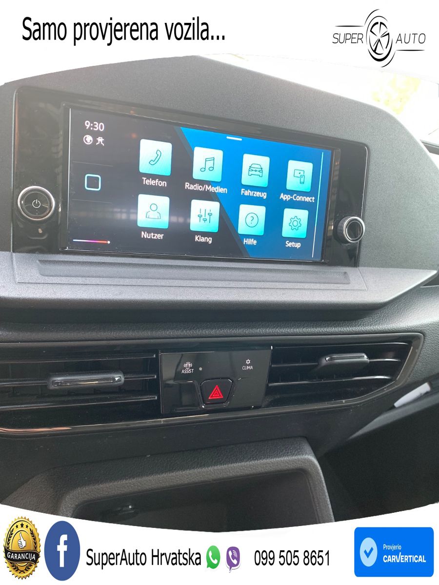 Volkswagen Caddy Cargo EcoProfi Maxi 2.0 TDI Temp PDC 76TKM 122 KS