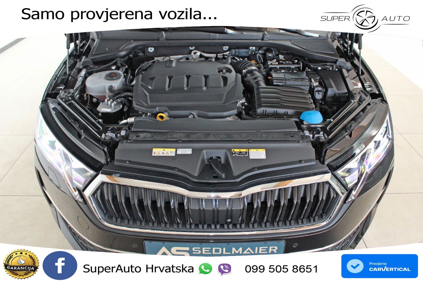 Škoda Octavia Combi 2.0 TDI (150 KS) DSG LED+GR SJED+ACC