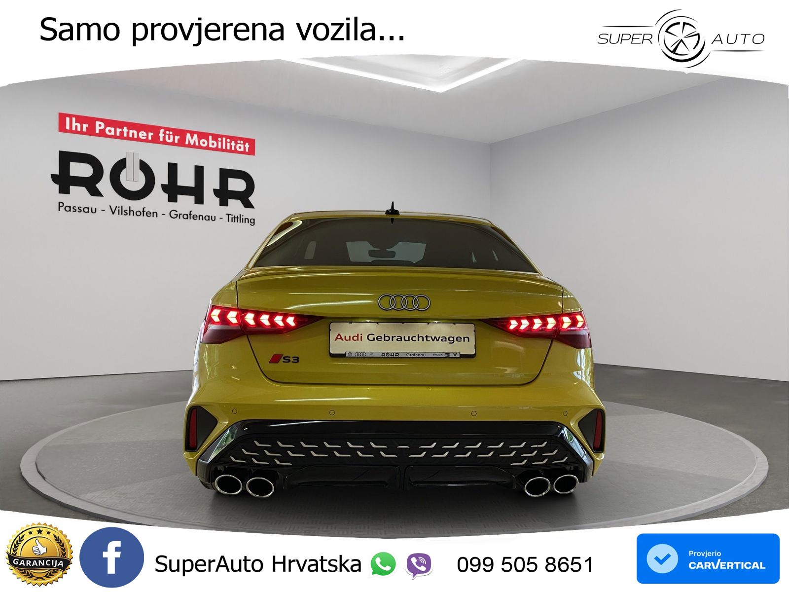 Audi S3 Limuzina 2.0 TFSI (333 KS) quattro S tronic