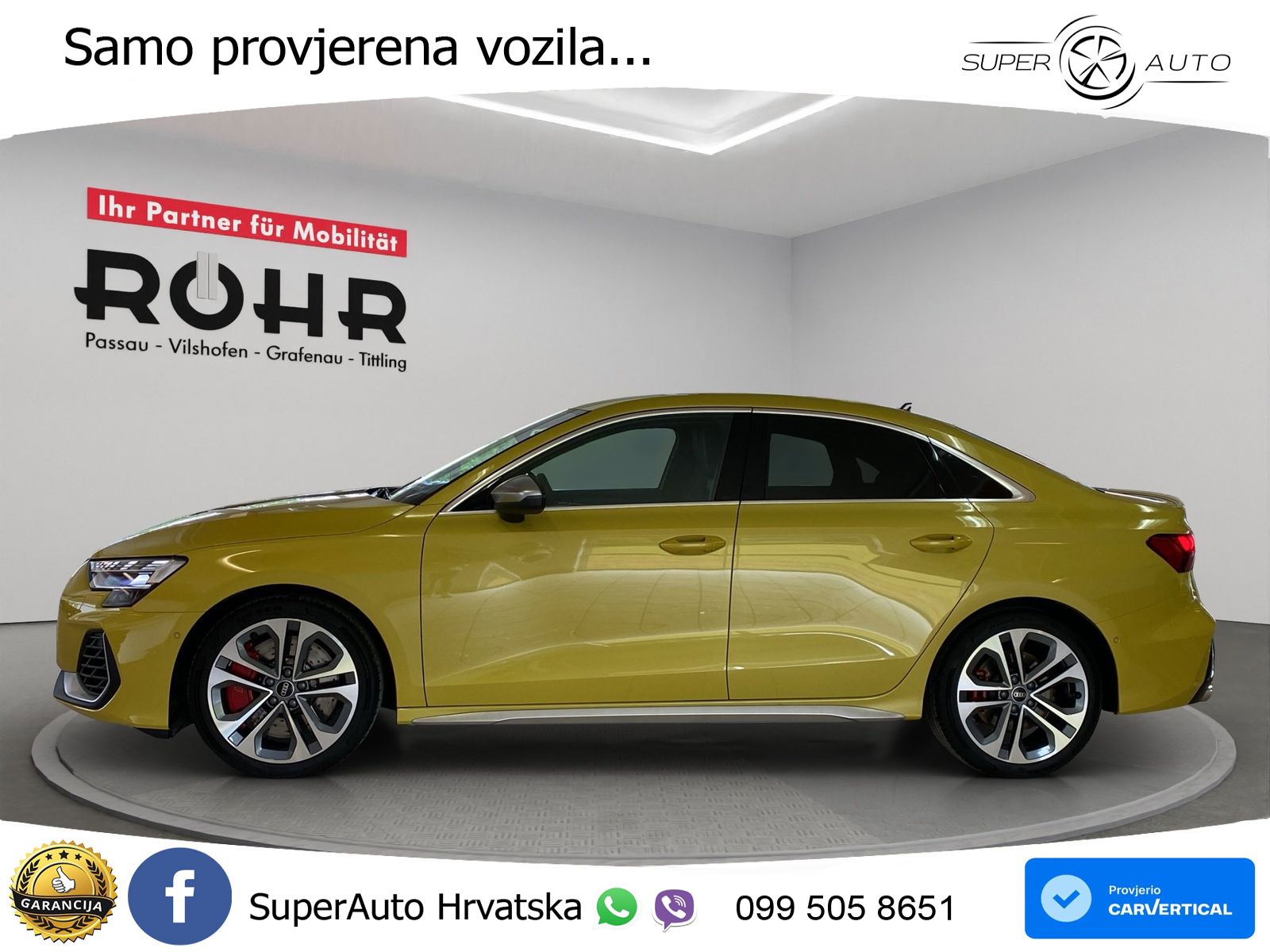 Audi S3 Limuzina 2.0 TFSI (333 KS) quattro S tronic