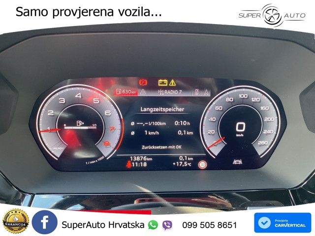 Audi A3 Sportback 30 TFSI (116 KS)