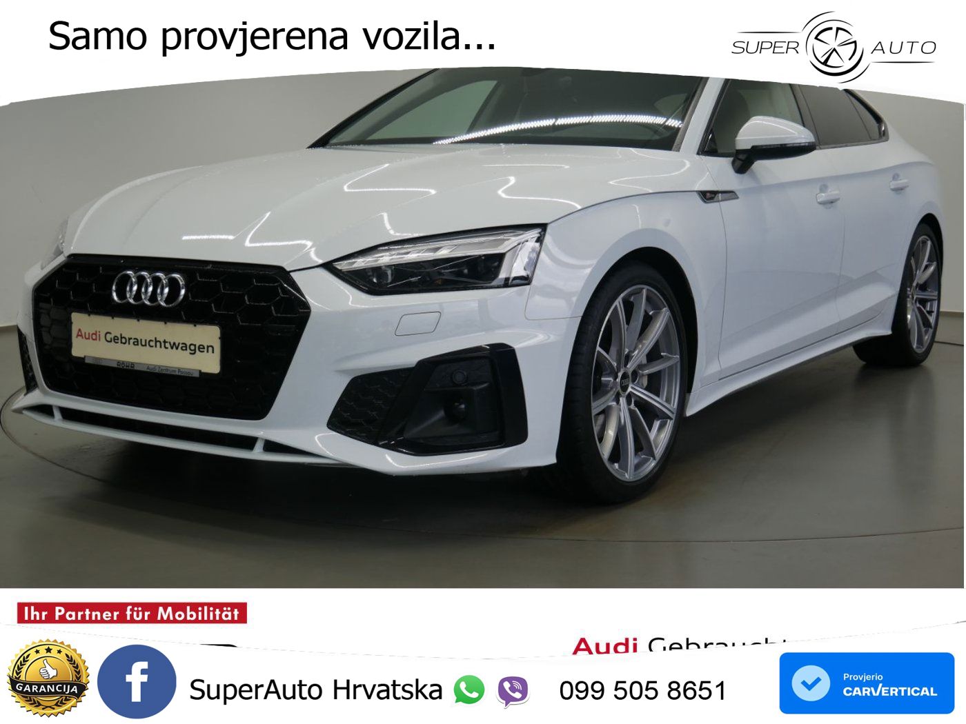 Audi A5 Sportback  40 TFSI (204 KS) S tronic S line