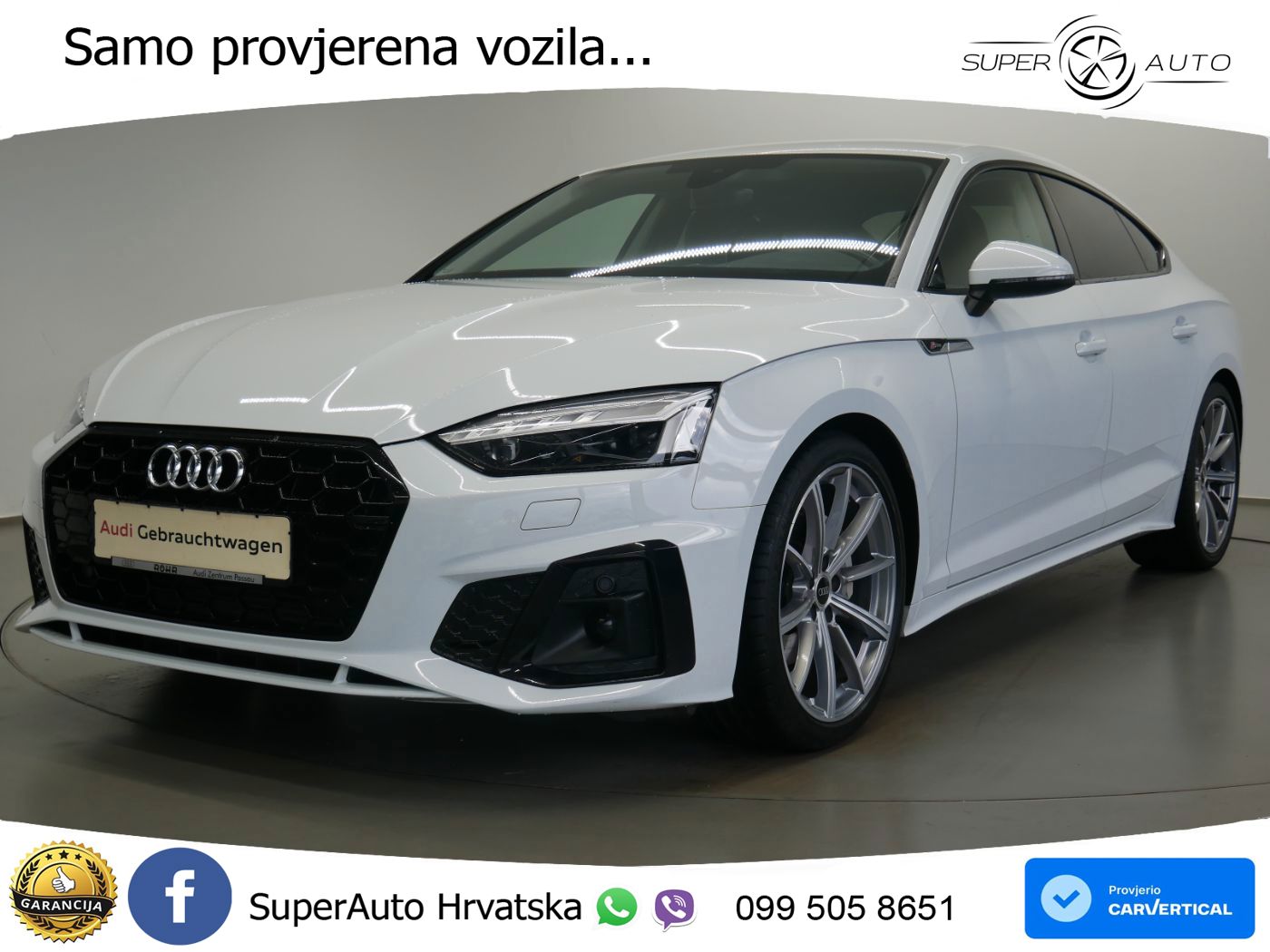 Audi A5 Sportback  40 TFSI (204 KS) S tronic S line