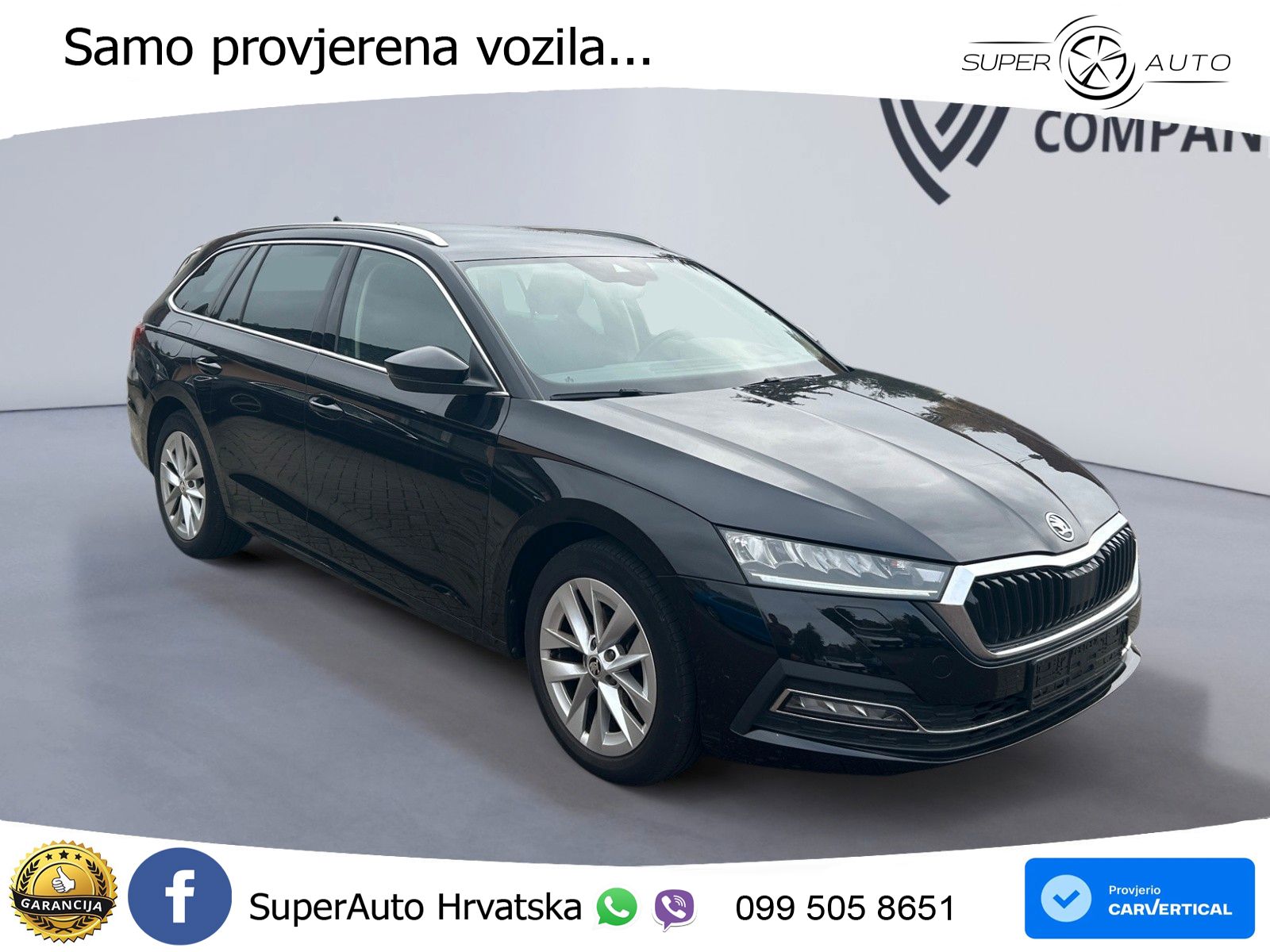 Škoda Octavia Combi 2.0 TDI (150 KS) DSG LED+GR SJED+ACC