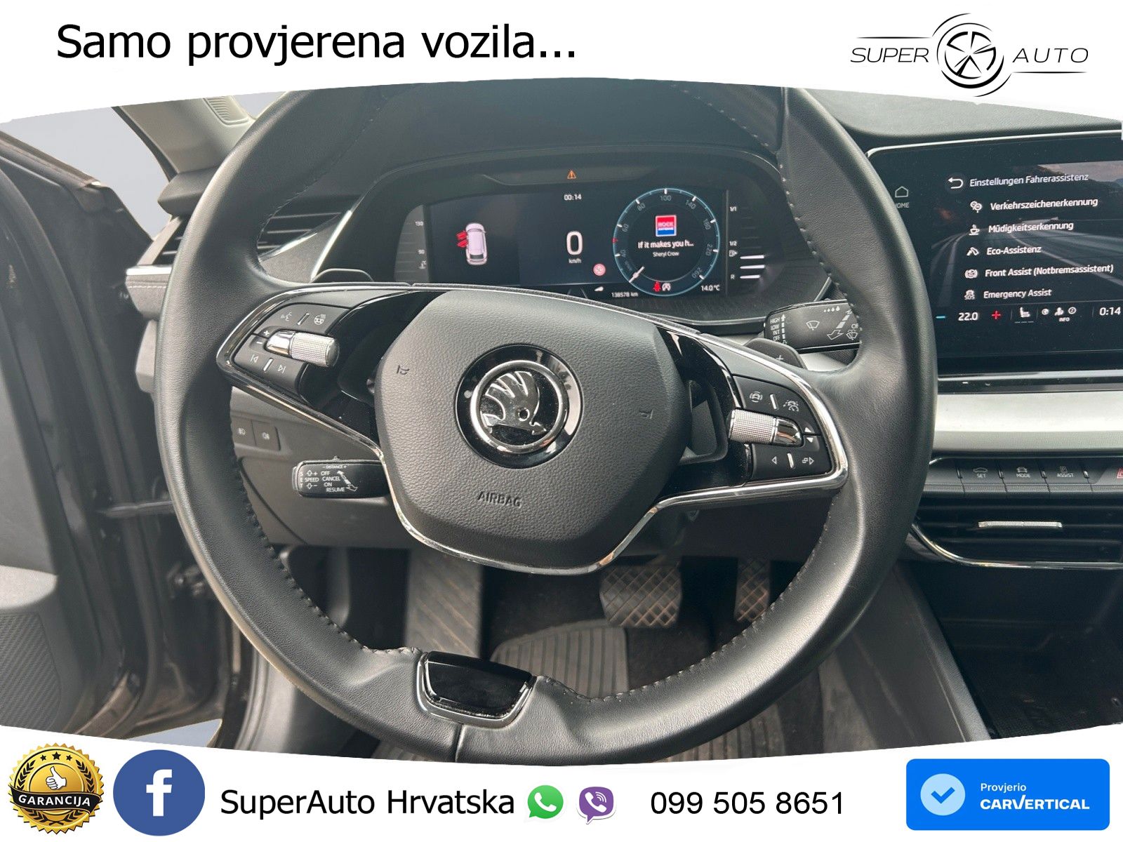 Škoda Octavia Combi 2.0 TDI (150 KS) DSG LED+GR SJED+ACC