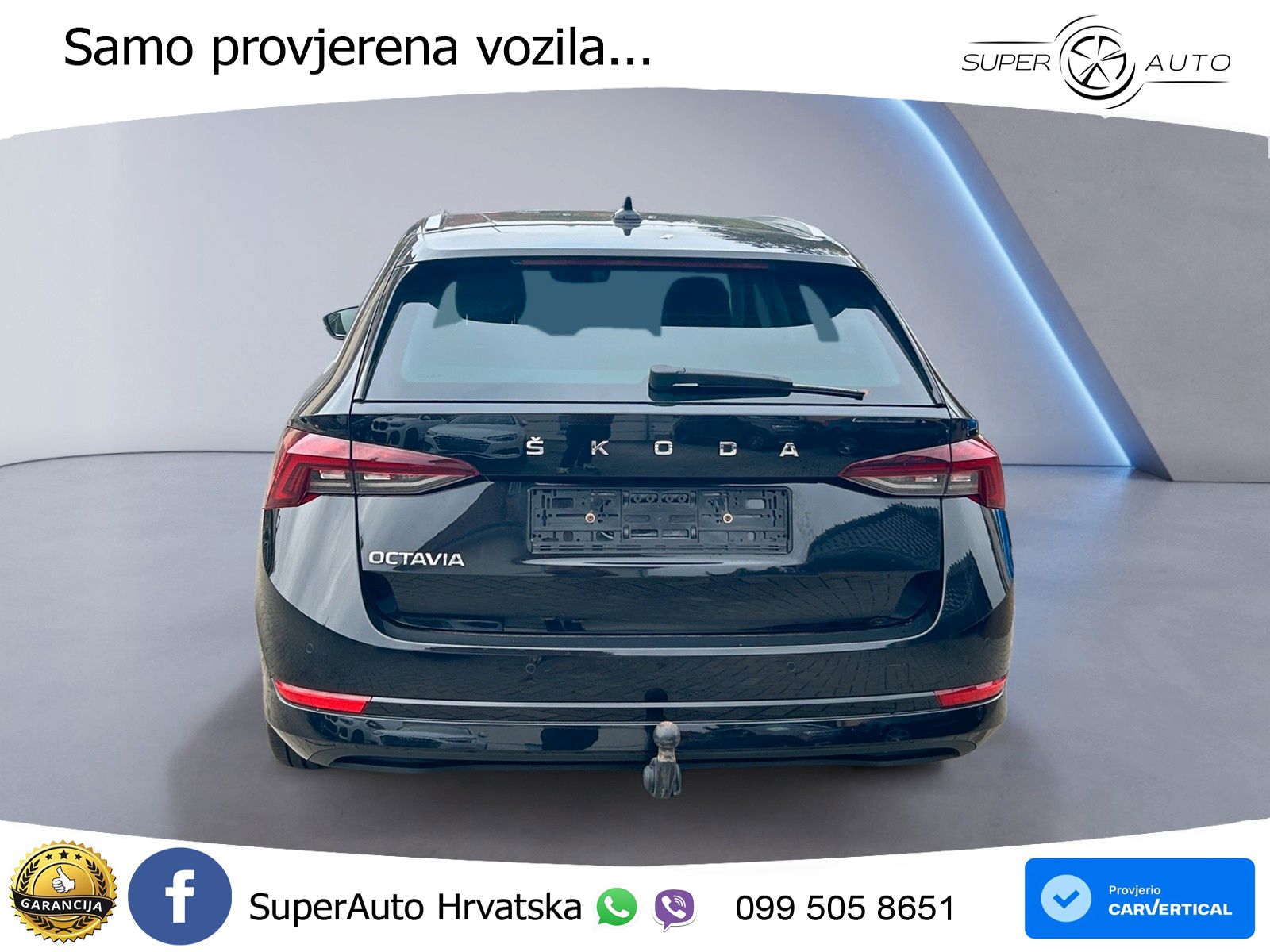 Škoda Octavia Combi 2.0 TDI (150 KS) DSG LED+GR SJED+ACC