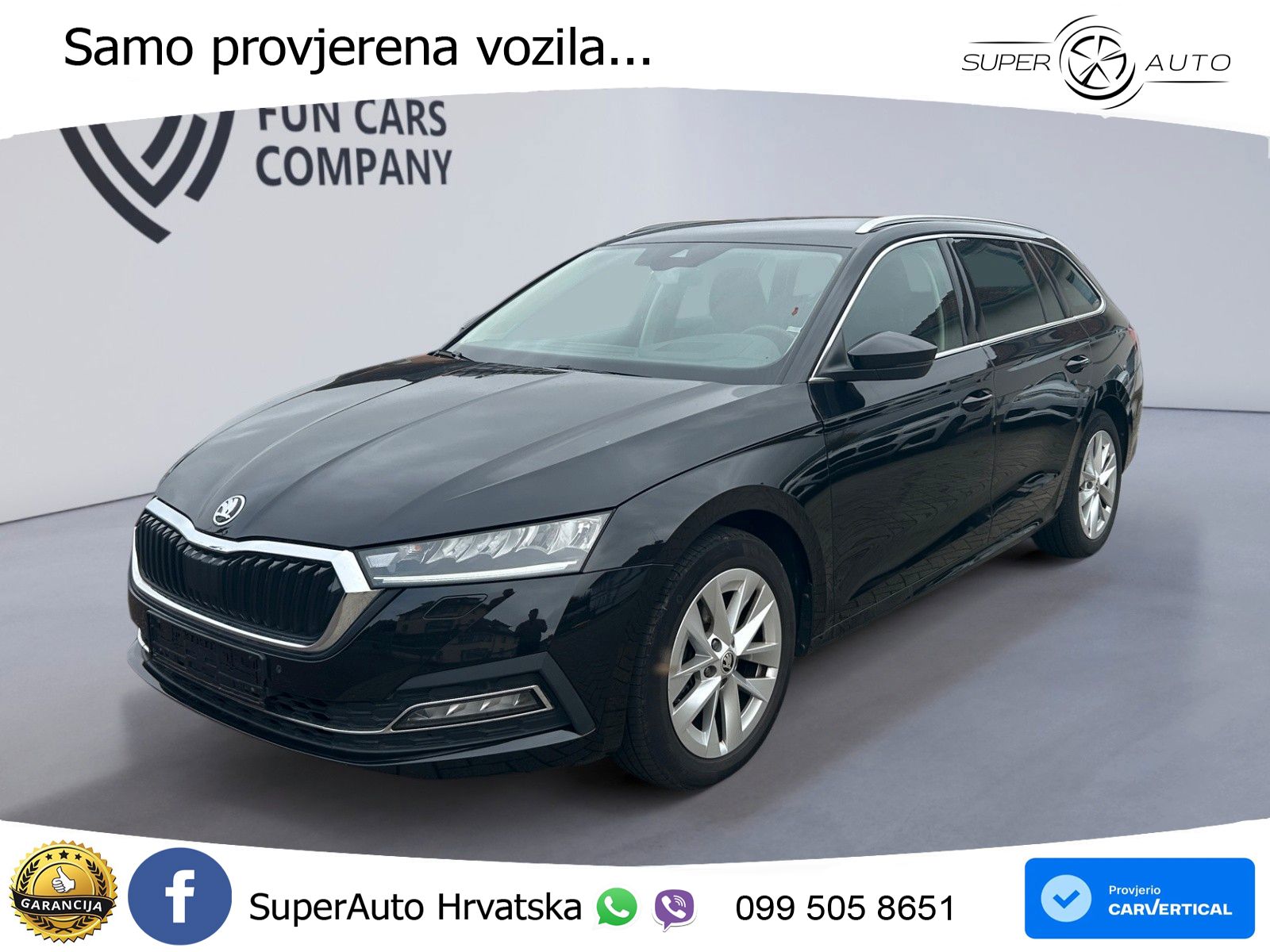 Škoda Octavia Combi 2.0 TDI (150 KS) DSG LED+GR SJED+ACC
