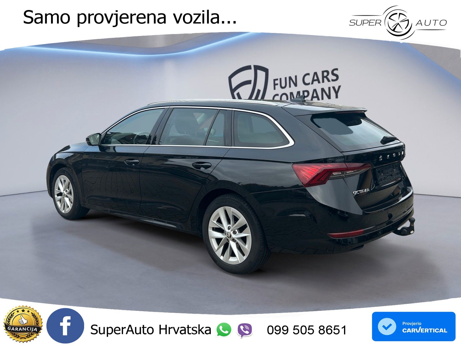Škoda Octavia Combi 2.0 TDI (150 KS) DSG LED+GR SJED+ACC