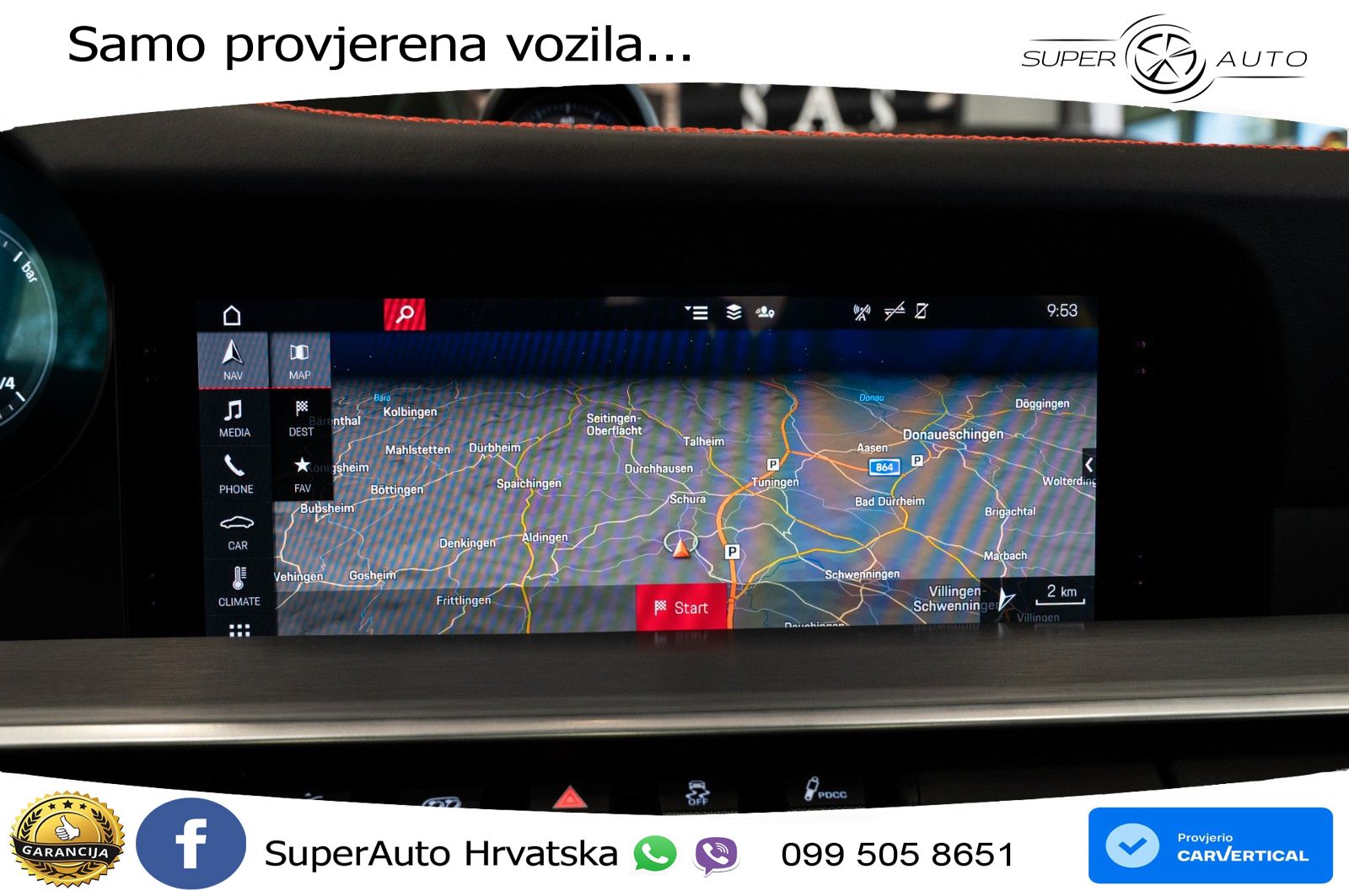 Porsche 911 Turbo S 3.8 (650 KS) PDK ZRAČNI+ACC+GR SJED+KAM+PANO