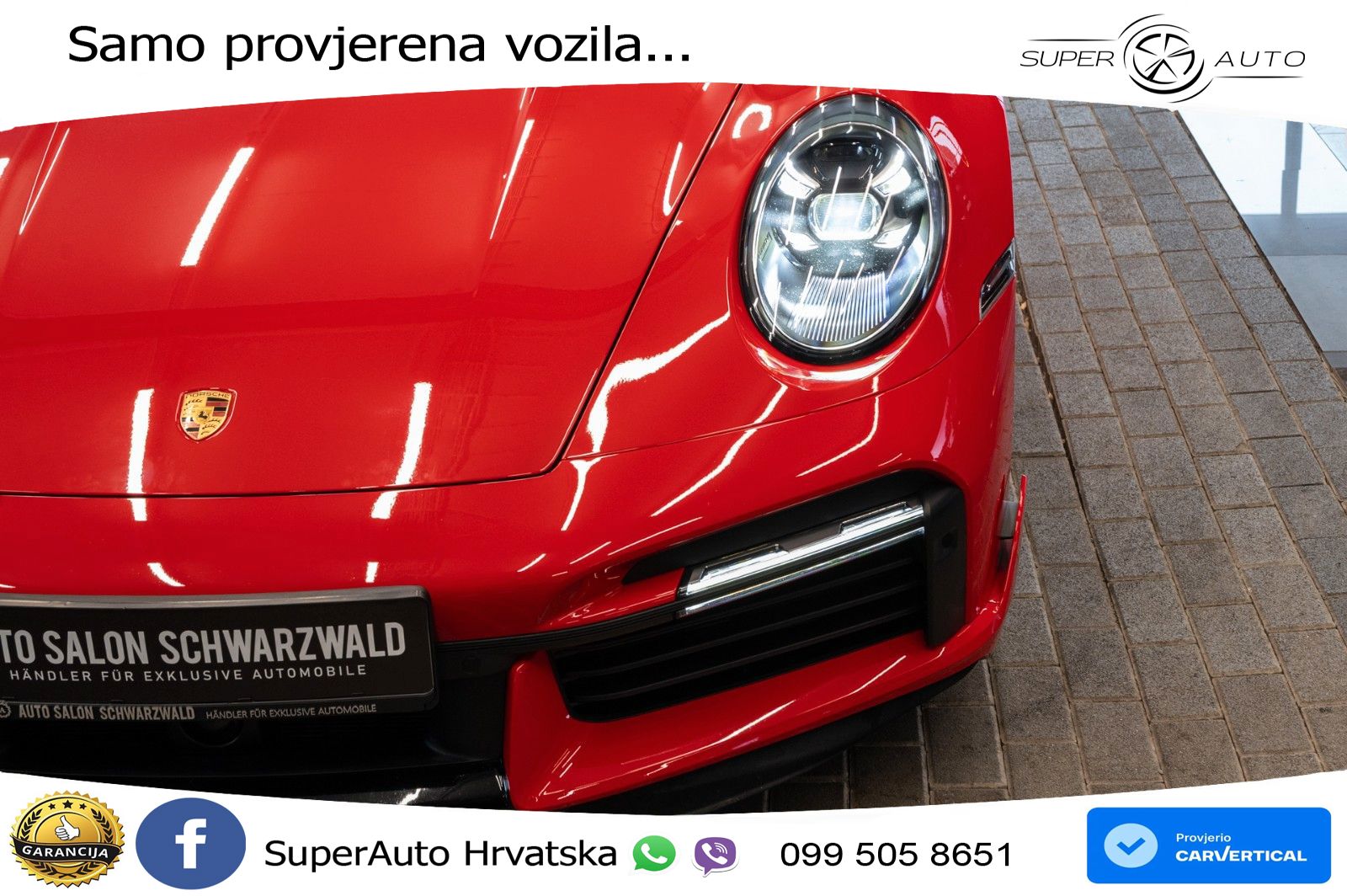 Porsche 911 Turbo S 3.8 (650 KS) PDK ZRAČNI+ACC+GR SJED+KAM+PANO