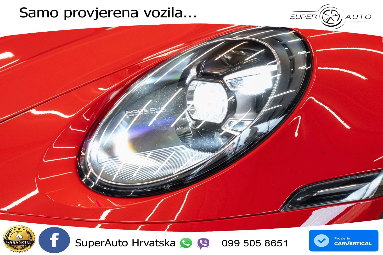 Porsche 911 Turbo S 3.8 (650 KS) PDK ZRAČNI+ACC+GR SJED+KAM+PANO