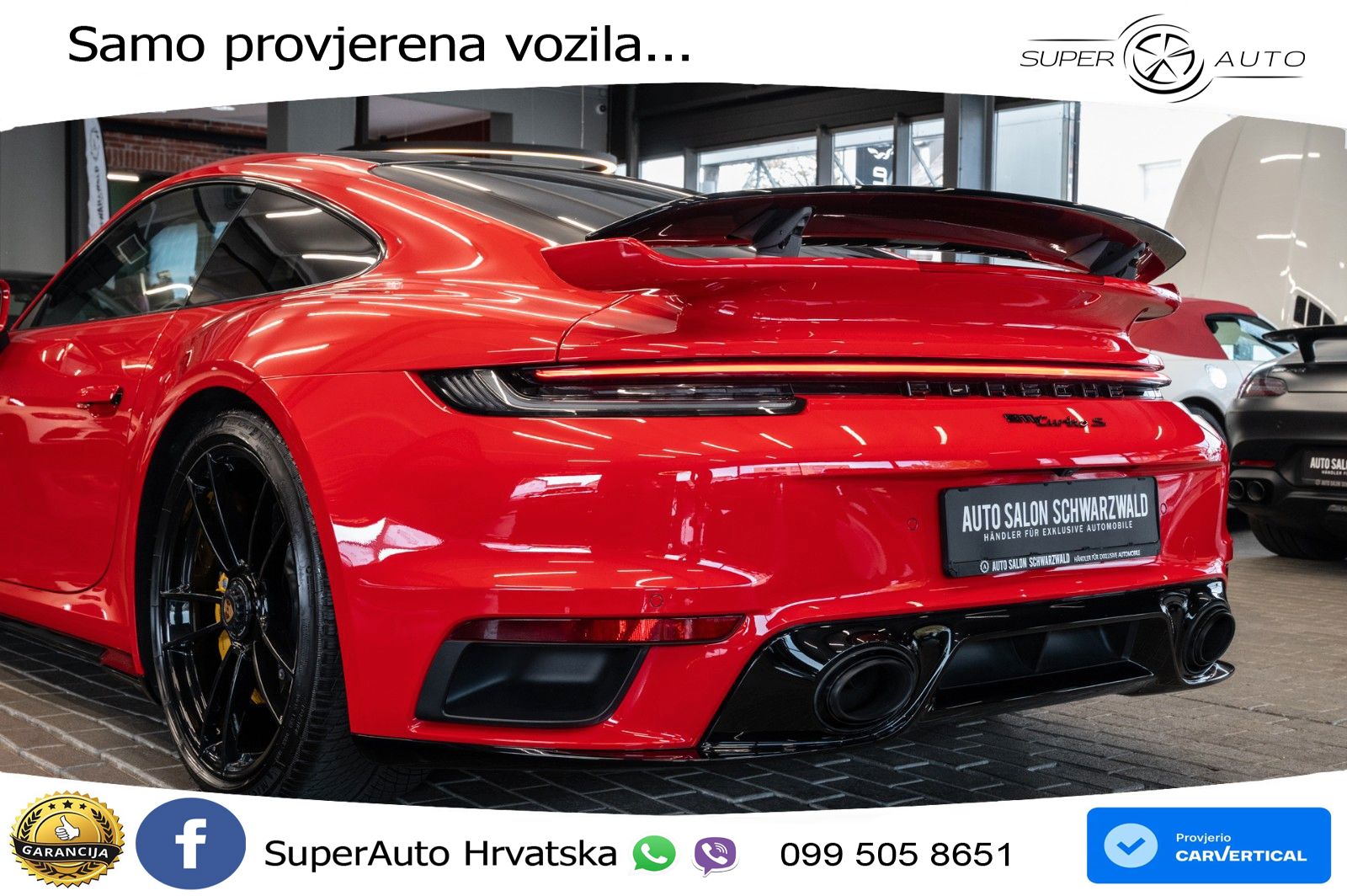 Porsche 911 Turbo S 3.8 (650 KS) PDK ZRAČNI+ACC+GR SJED+KAM+PANO