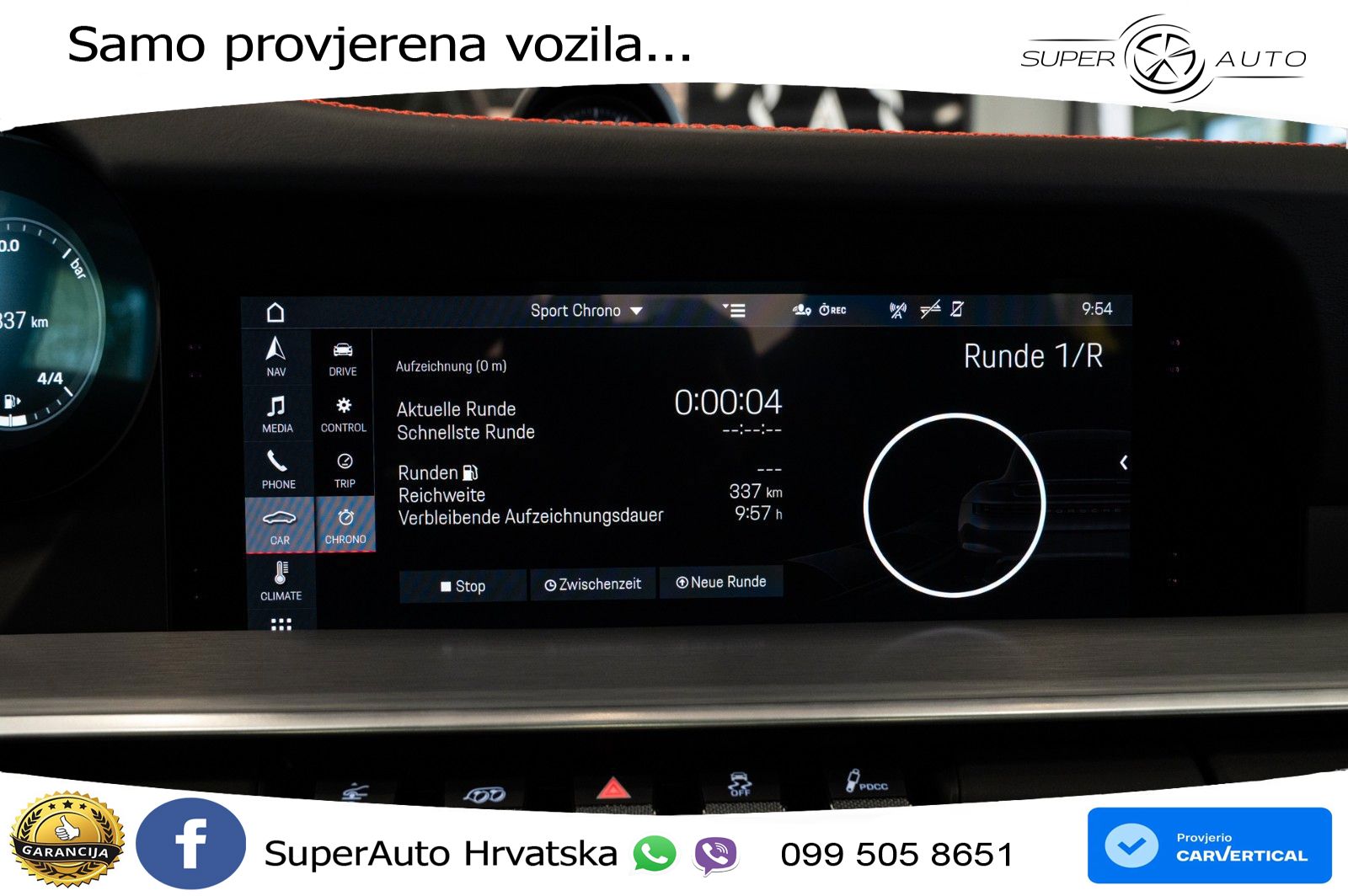 Porsche 911 Turbo S 3.8 (650 KS) PDK ZRAČNI+ACC+GR SJED+KAM+PANO