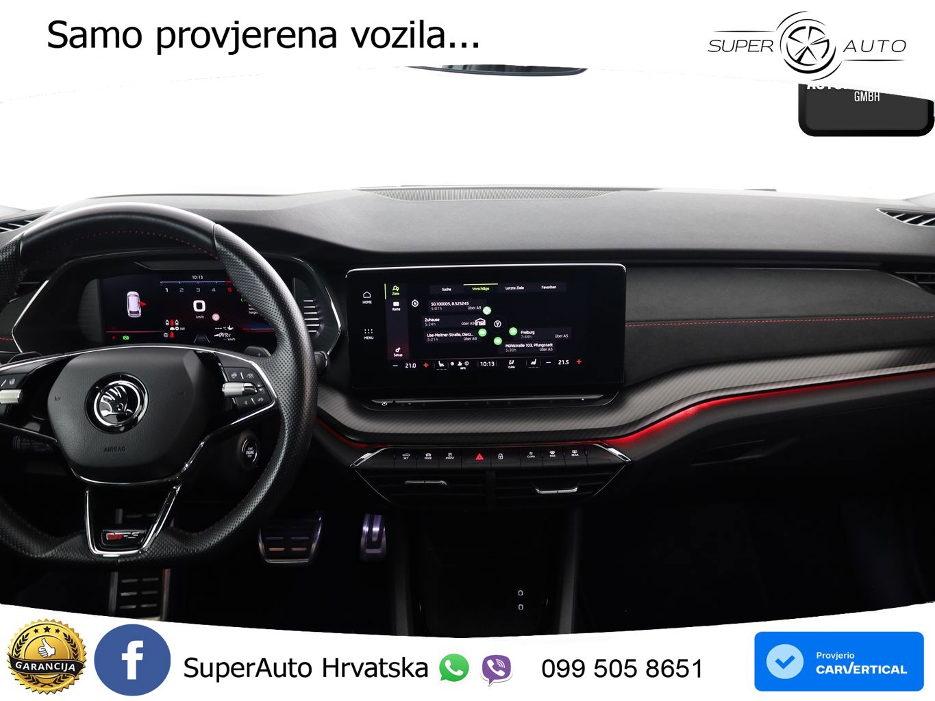 Škoda Octavia Combi RS 2.0 TDI (200 KS) DSG LED+GR SJED+ACC