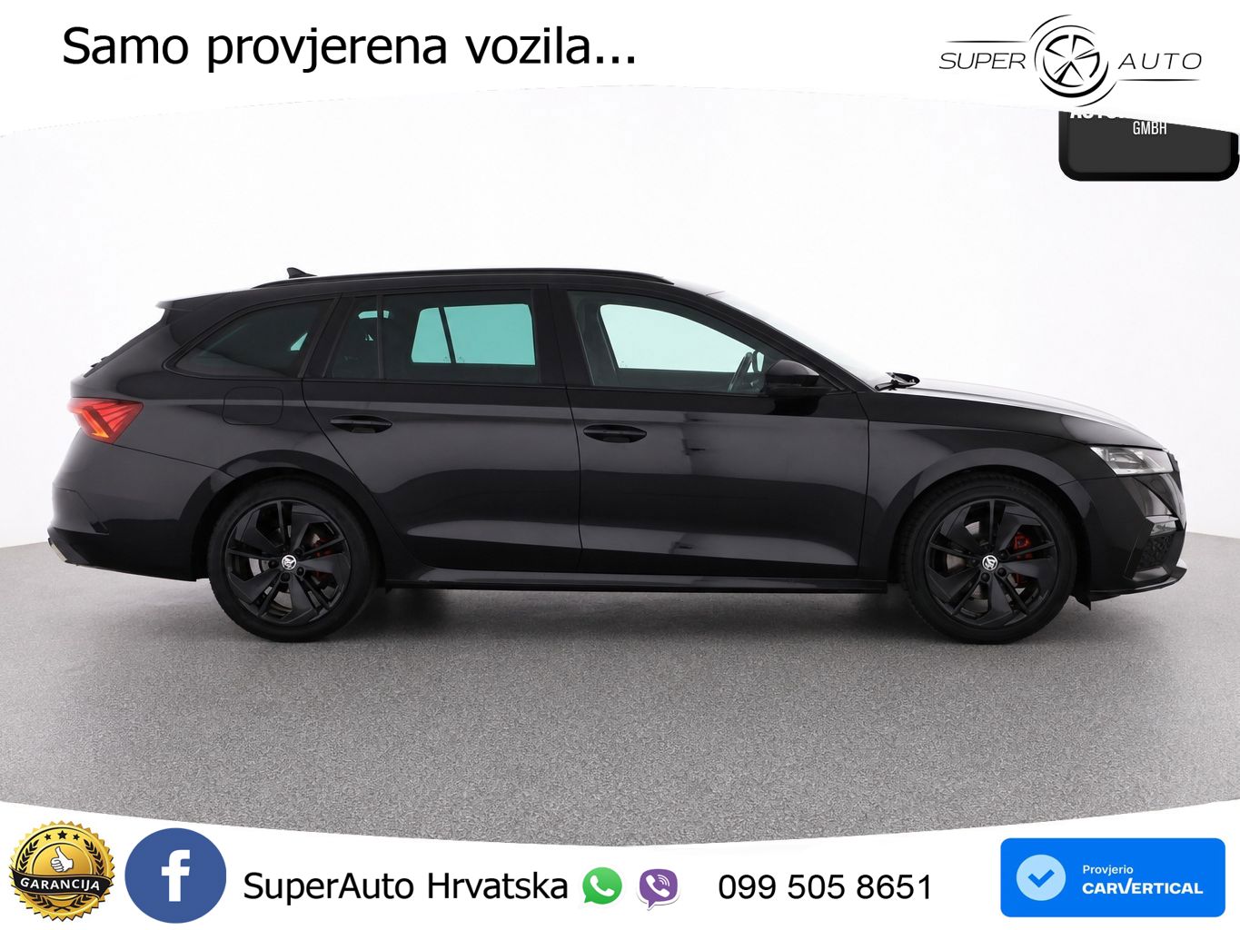 Škoda Octavia Combi RS 2.0 TDI (200 KS) DSG LED+GR SJED+ACC