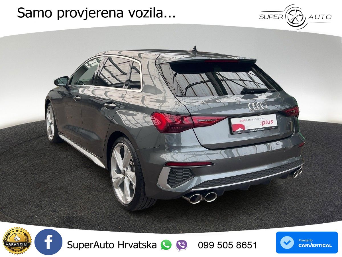 Audi S3 2.0 TFSI (310 KS) quattro S tronic MATRIX+GR SJED+KAM