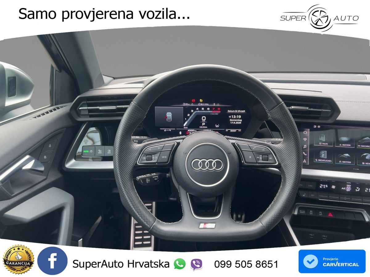 Audi S3 2.0 TFSI (310 KS) quattro S tronic MATRIX+GR SJED+KAM