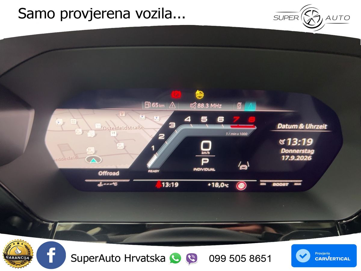 Audi S3 2.0 TFSI (310 KS) quattro S tronic MATRIX+GR SJED+KAM