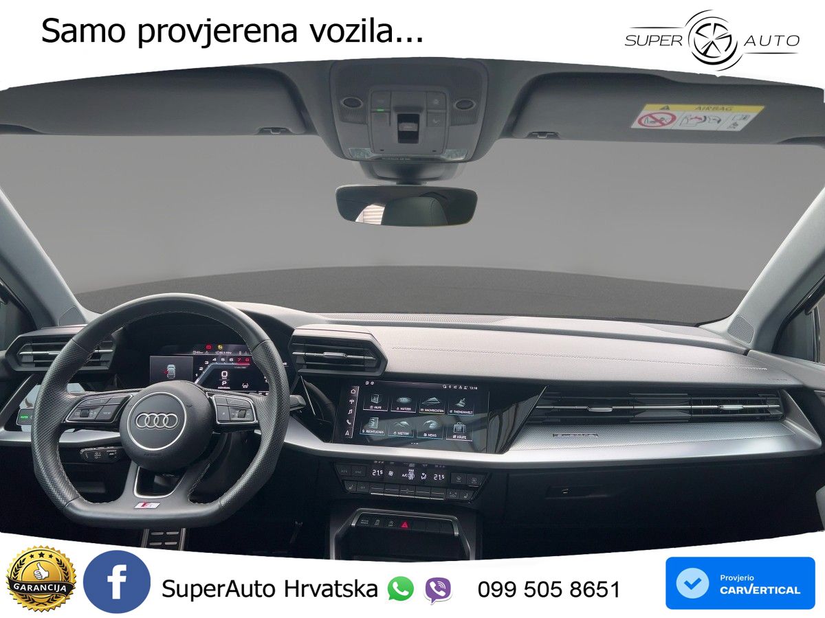 Audi S3 2.0 TFSI (310 KS) quattro S tronic MATRIX+GR SJED+KAM