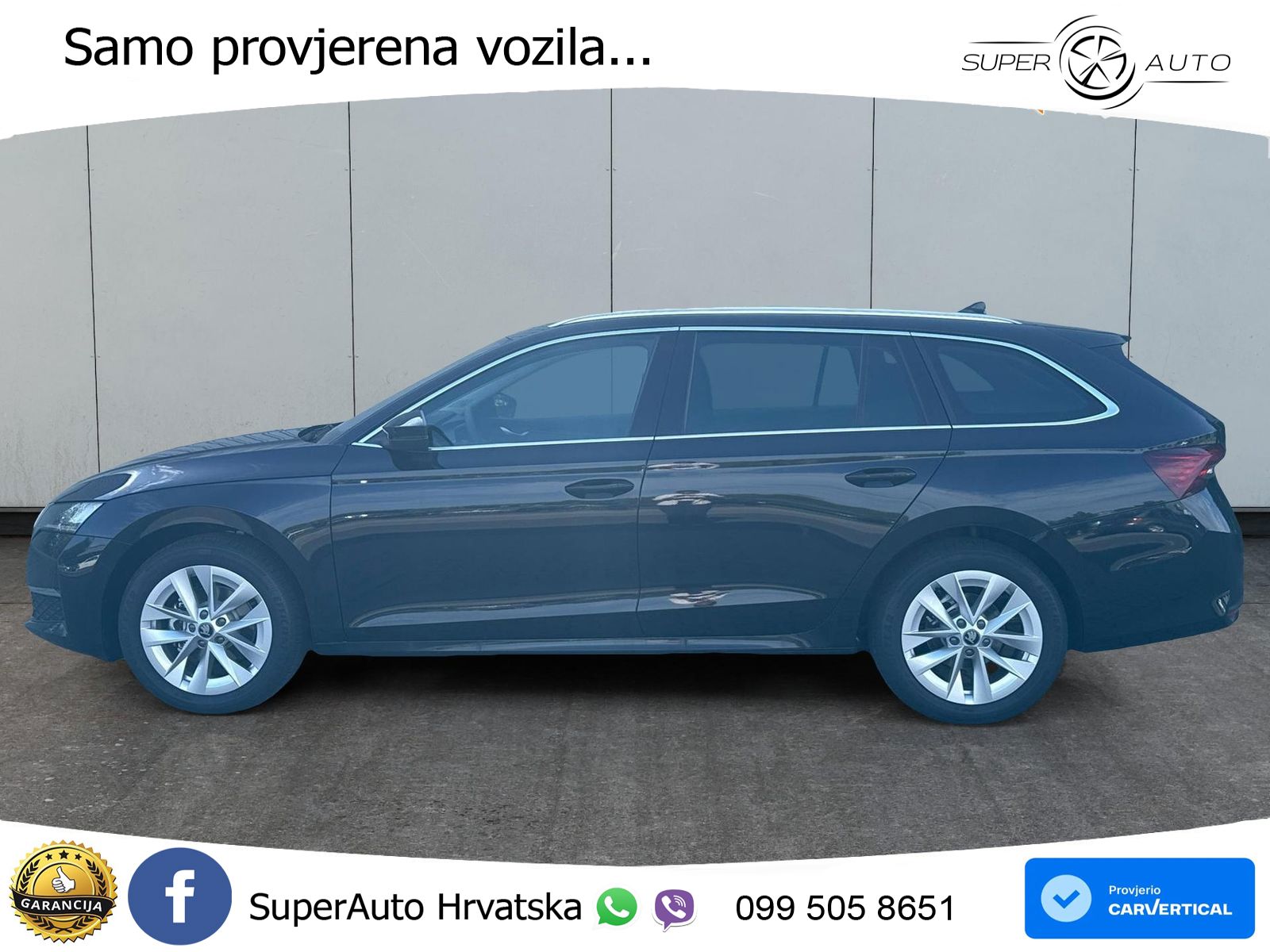 Škoda Octavia Combi 1.5 TSI (150 KS) DSG Selection LED+GR SJED+ACC