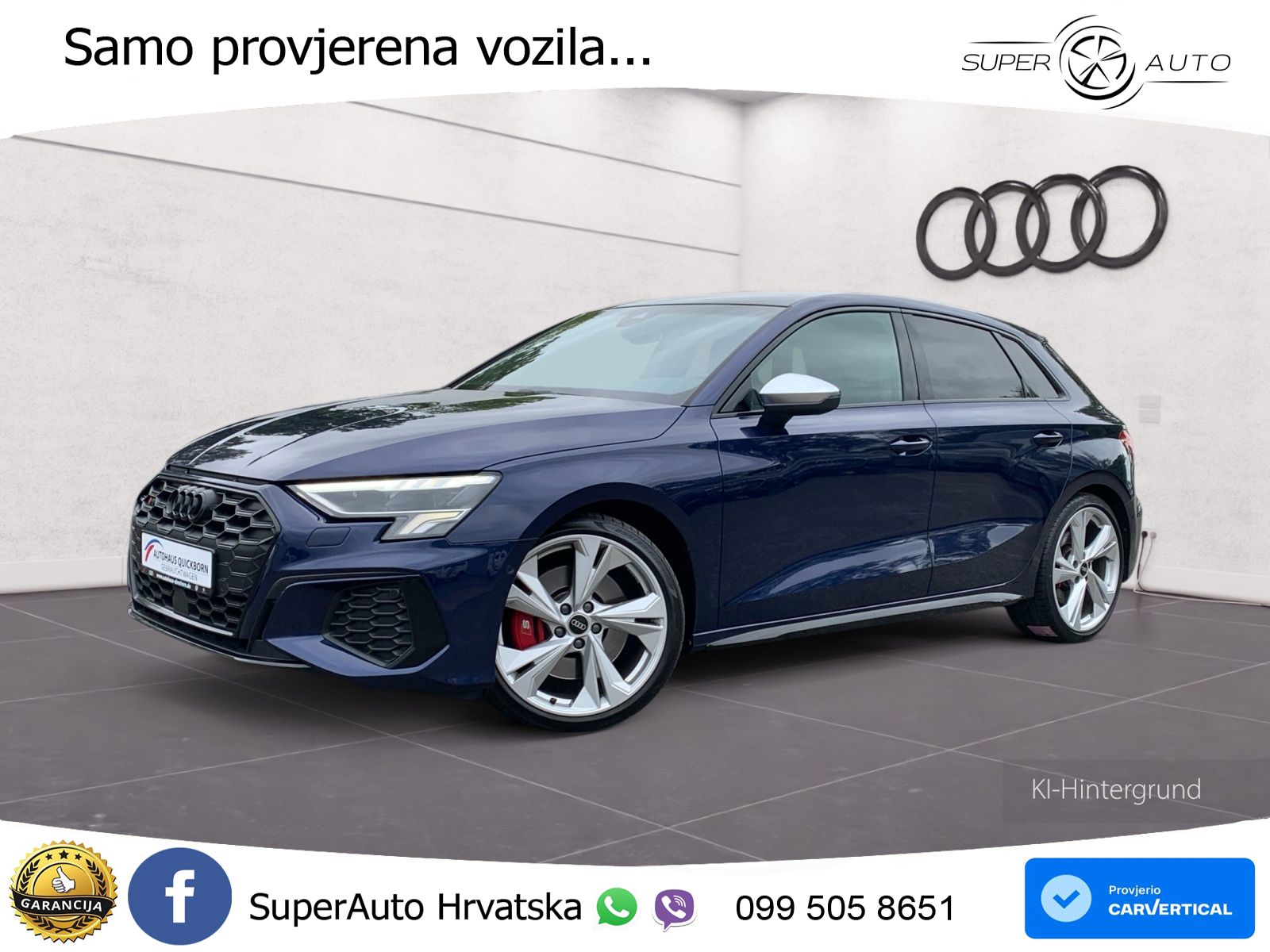 Audi S3 2.0 TFSI (310 KS) quattro S tronic LED+GR SJED+ACC
