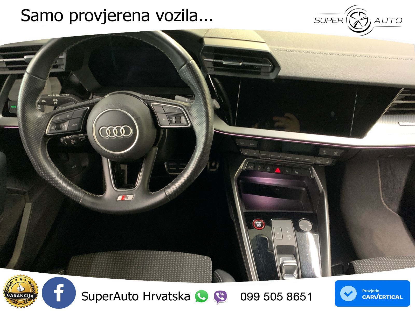 Audi S3 2.0 TFSI (310 KS) quattro S tronic LED+GR SJED+ACC