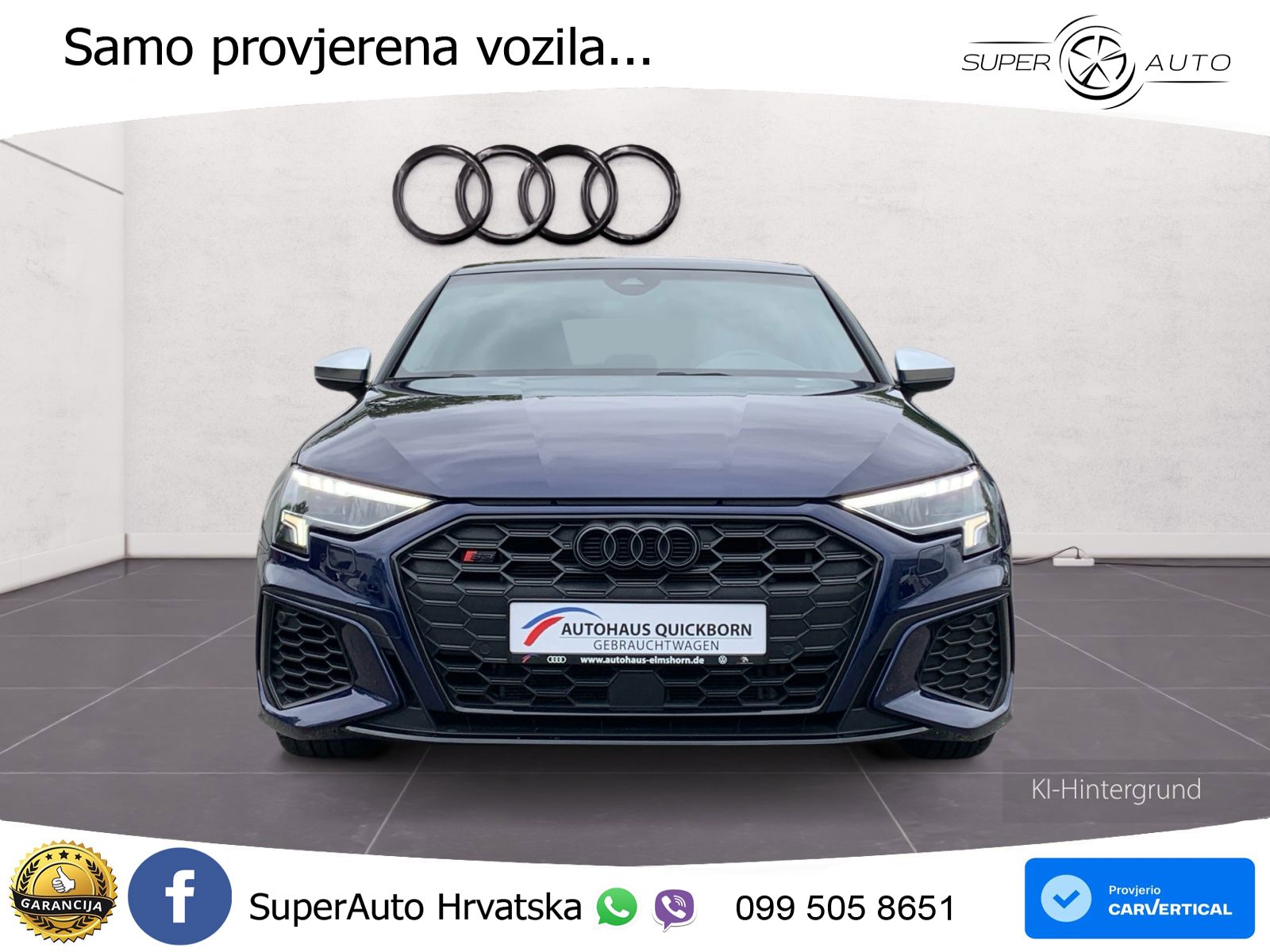 Audi S3 2.0 TFSI (310 KS) quattro S tronic LED+GR SJED+ACC